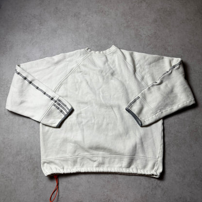 Beige Adidas Vintage Sweatshirt - L