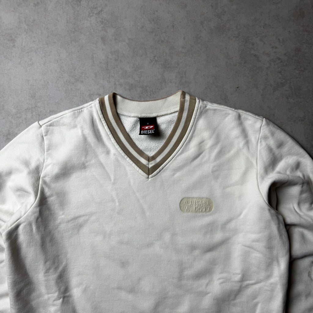 Beige Diesel Sweatshirt - S