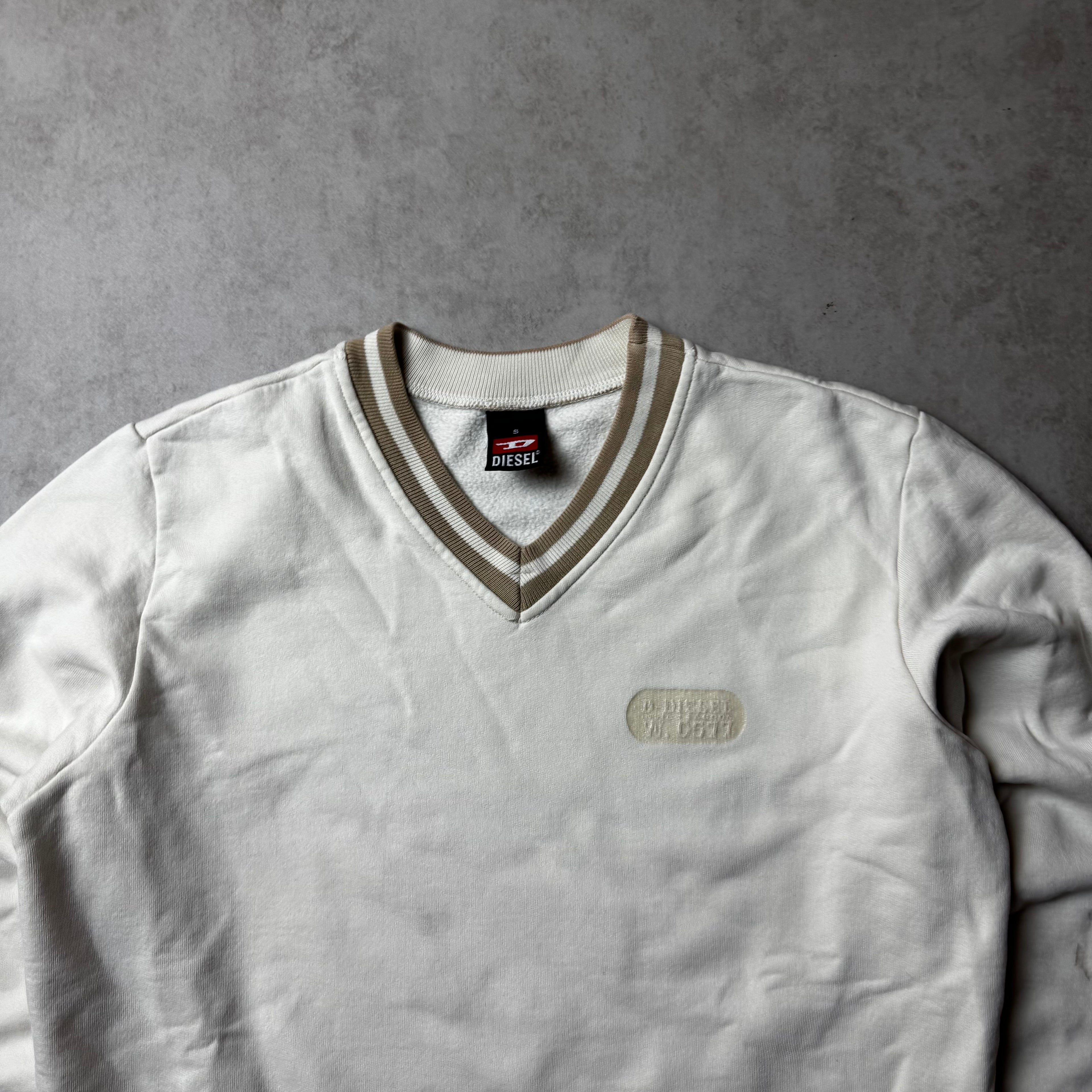 Beige Diesel Sweatshirt - S