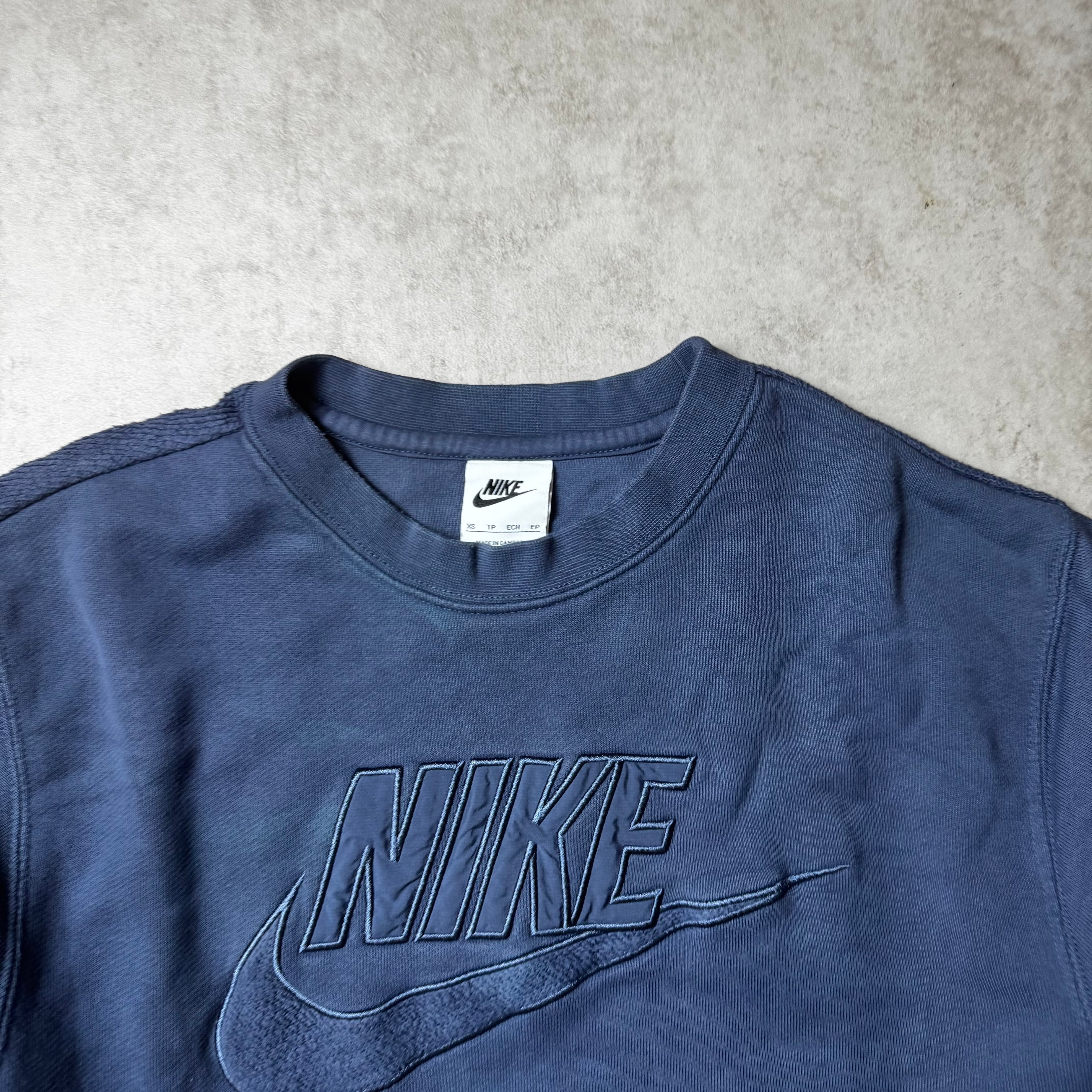Navy Nike Sweatshirt - XS