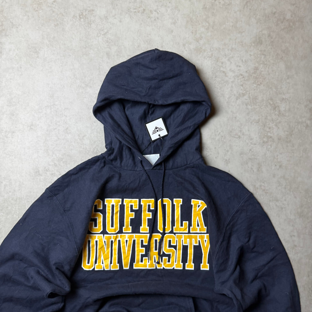 Dark Blue Champion University Hoodie - Size M