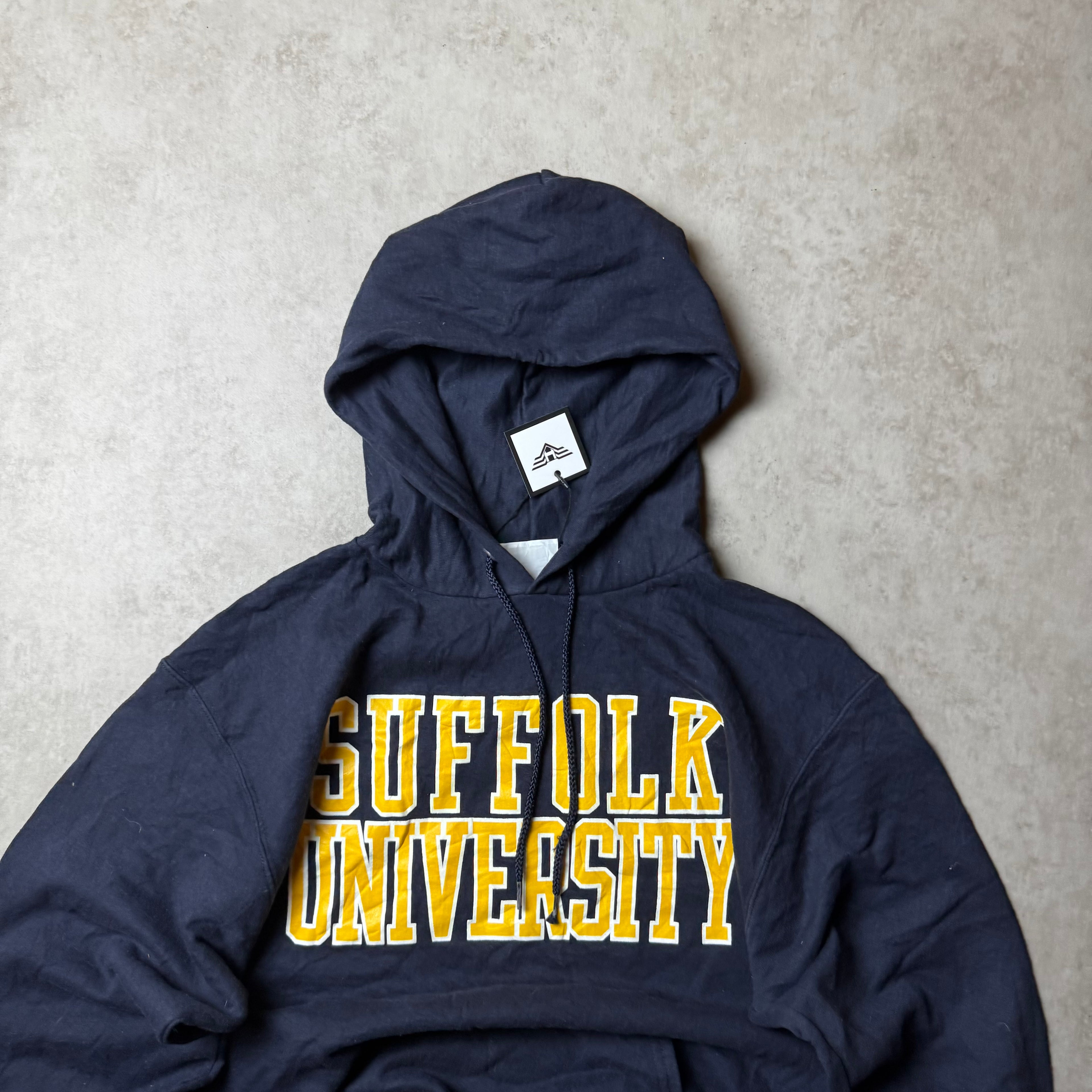 Dark Blue Champion University Hoodie - Size M
