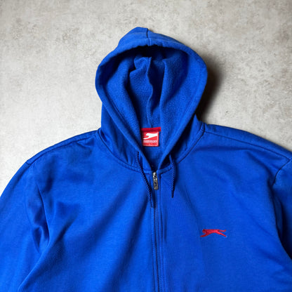 Blue Slazenger Zip Up Hoodie - L