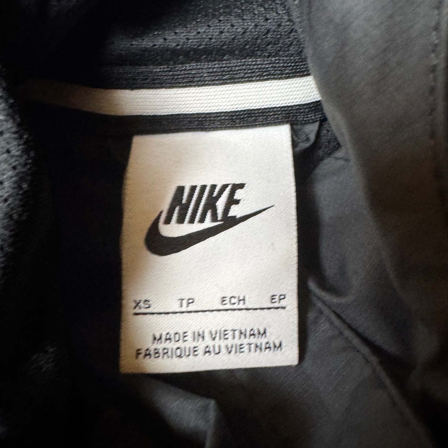 Black Nike Windbreaker - XS