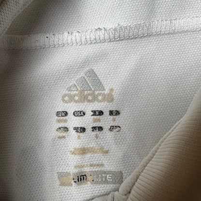 White Adidas Polo - M