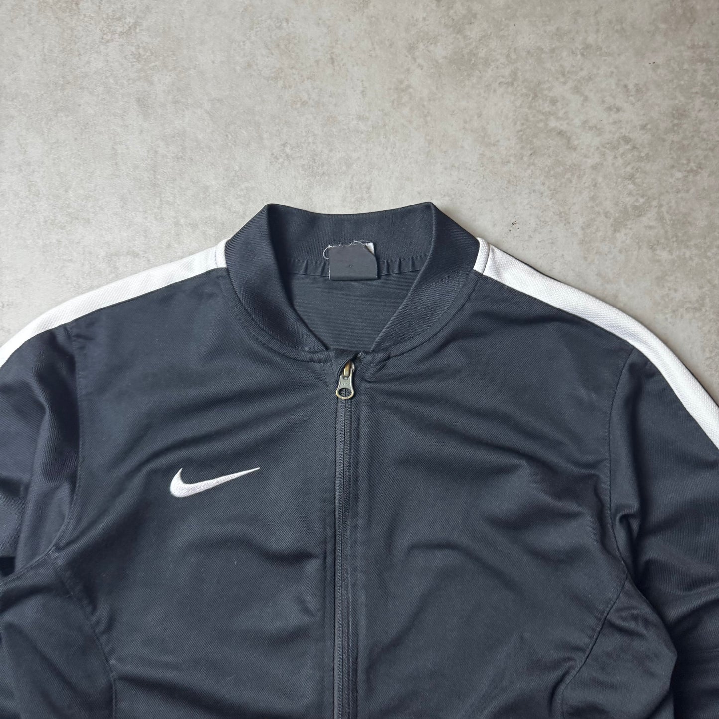 Black Nike Zip Up Hoodie - L