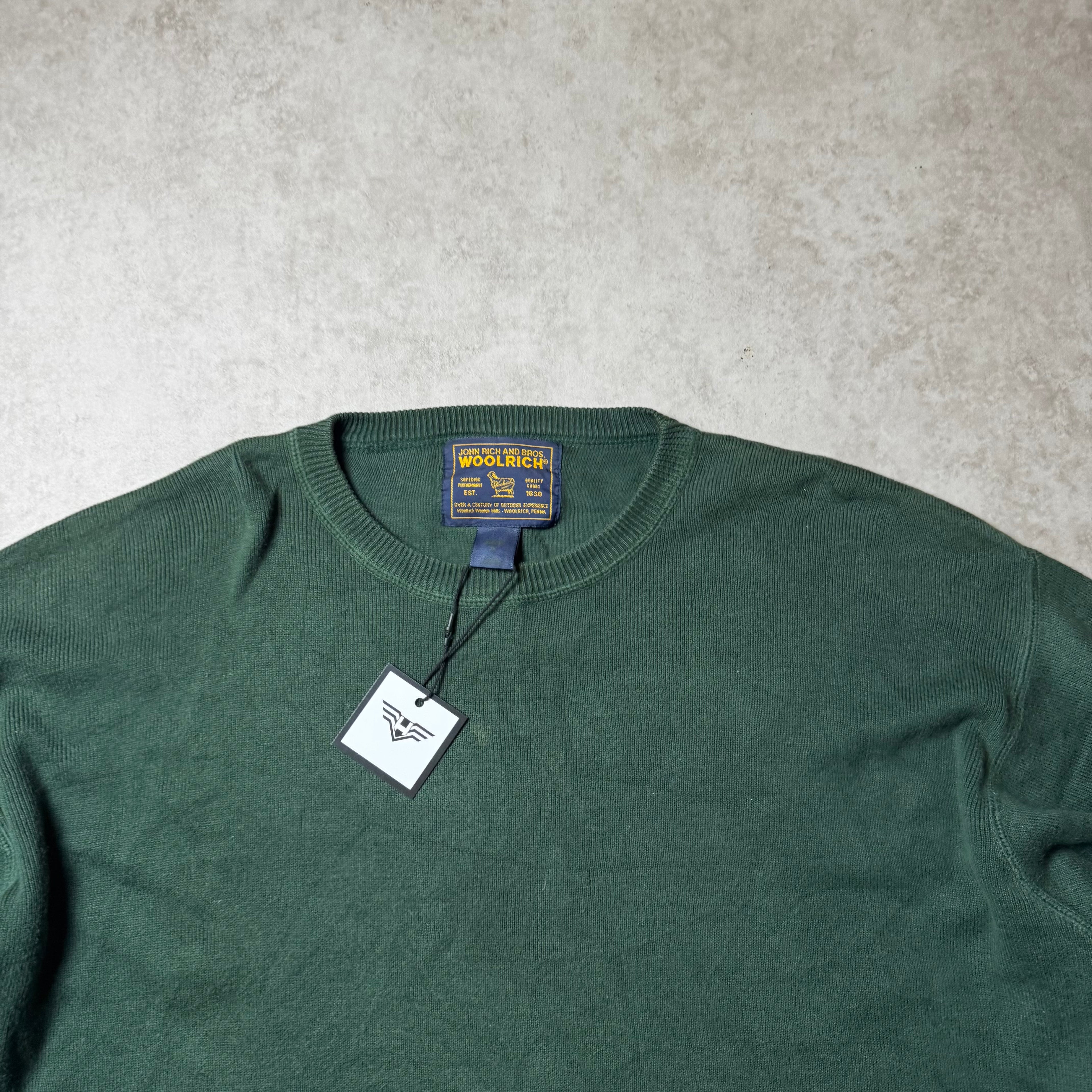 Dark Green Woolrich Sweater - XL