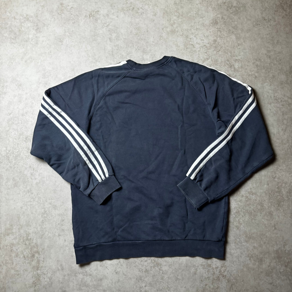 Black Adidas Vintage Sweatshirt - M