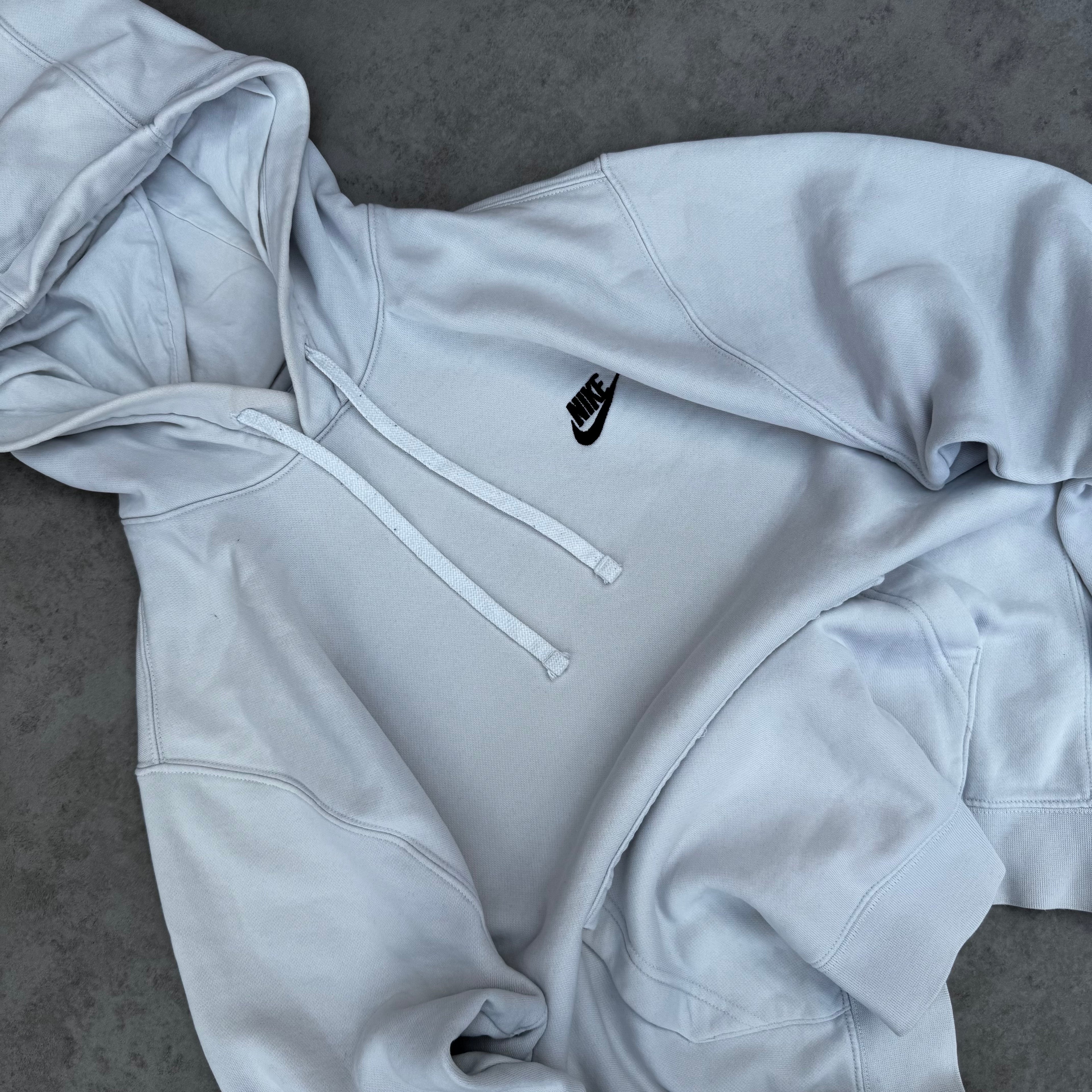 White Nike Hoodie - Size M