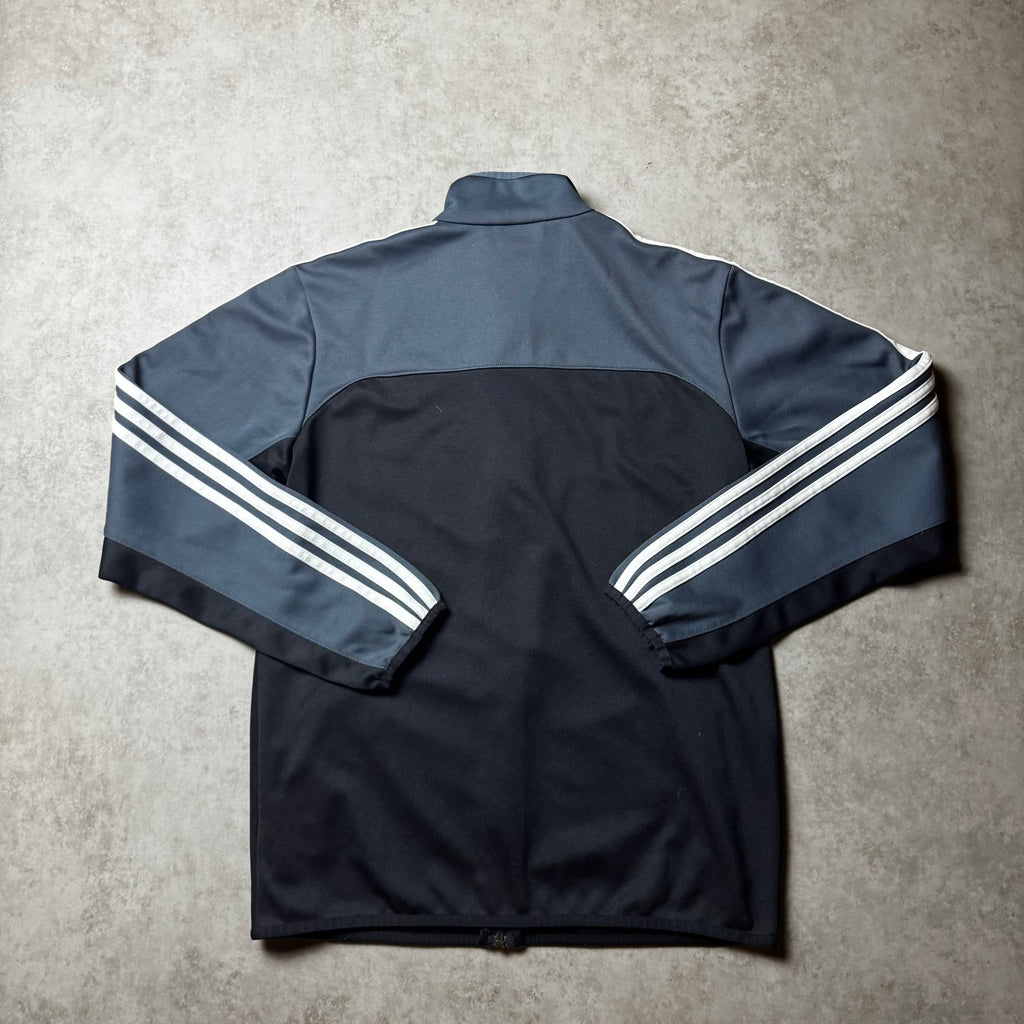 Gray Adidas Zip Up Hoodie - S