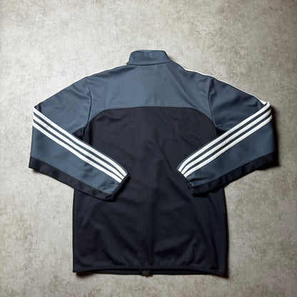 Gray Adidas Zip Up Hoodie - S