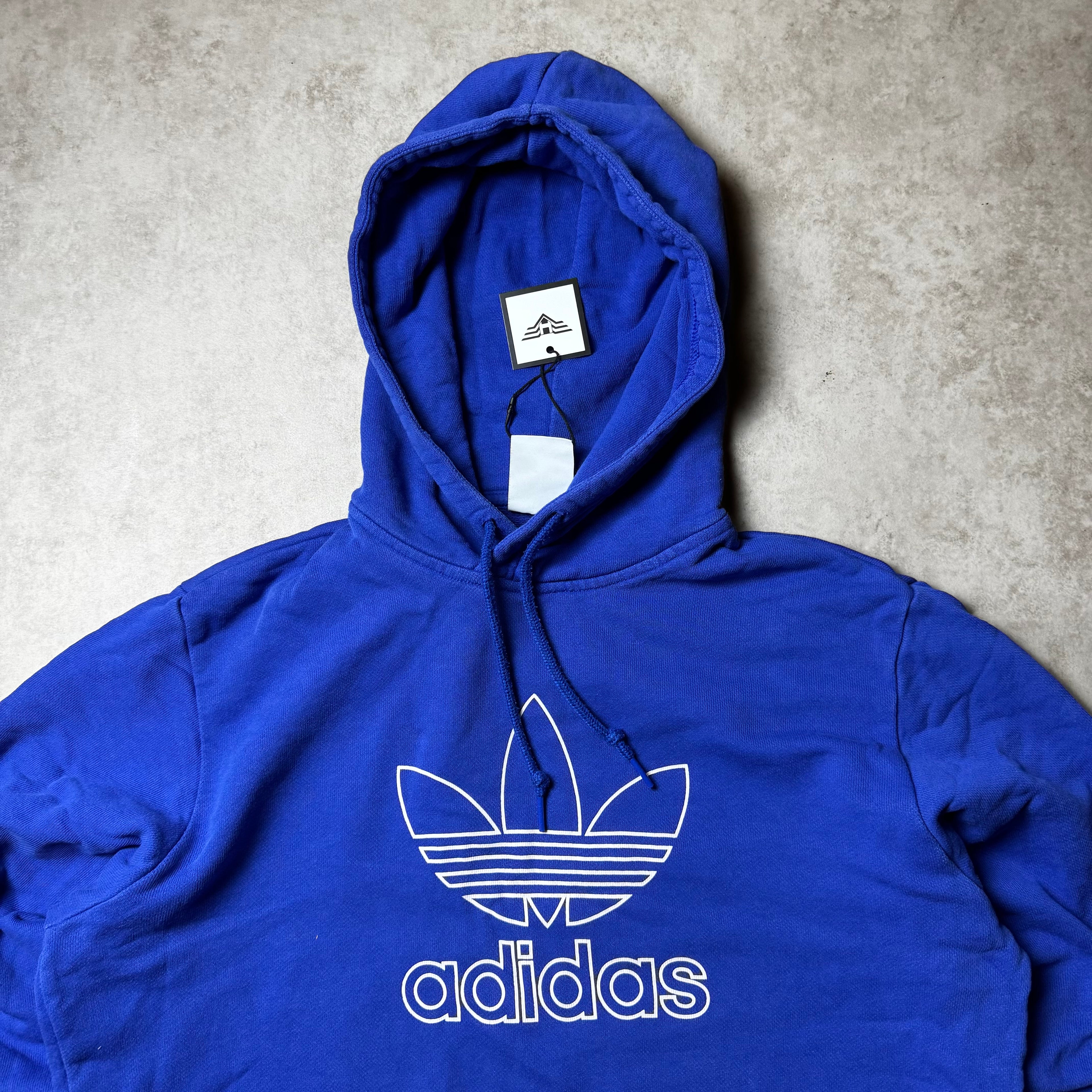 Blue Adidas Hoodie - M
