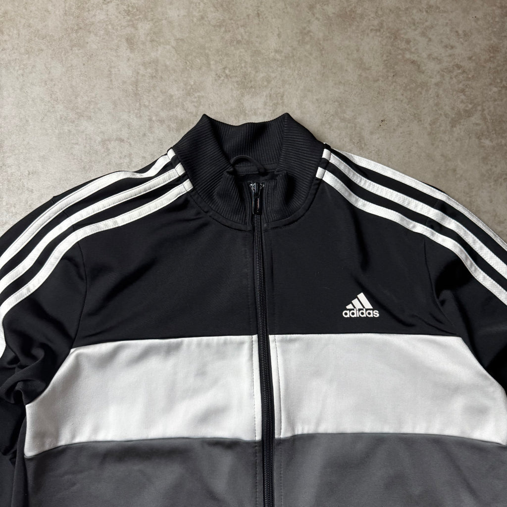 Black Adidas Zip Up Hoodie - S