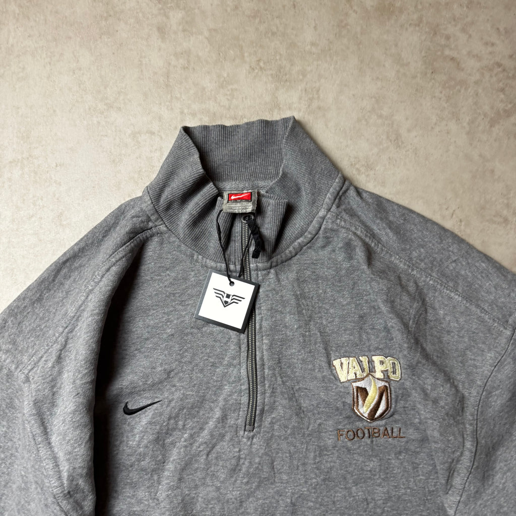 Gray Nike Team Quarter Zip - Size XL