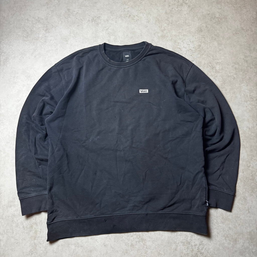 Black Vans Graphic Sweatshirt - L