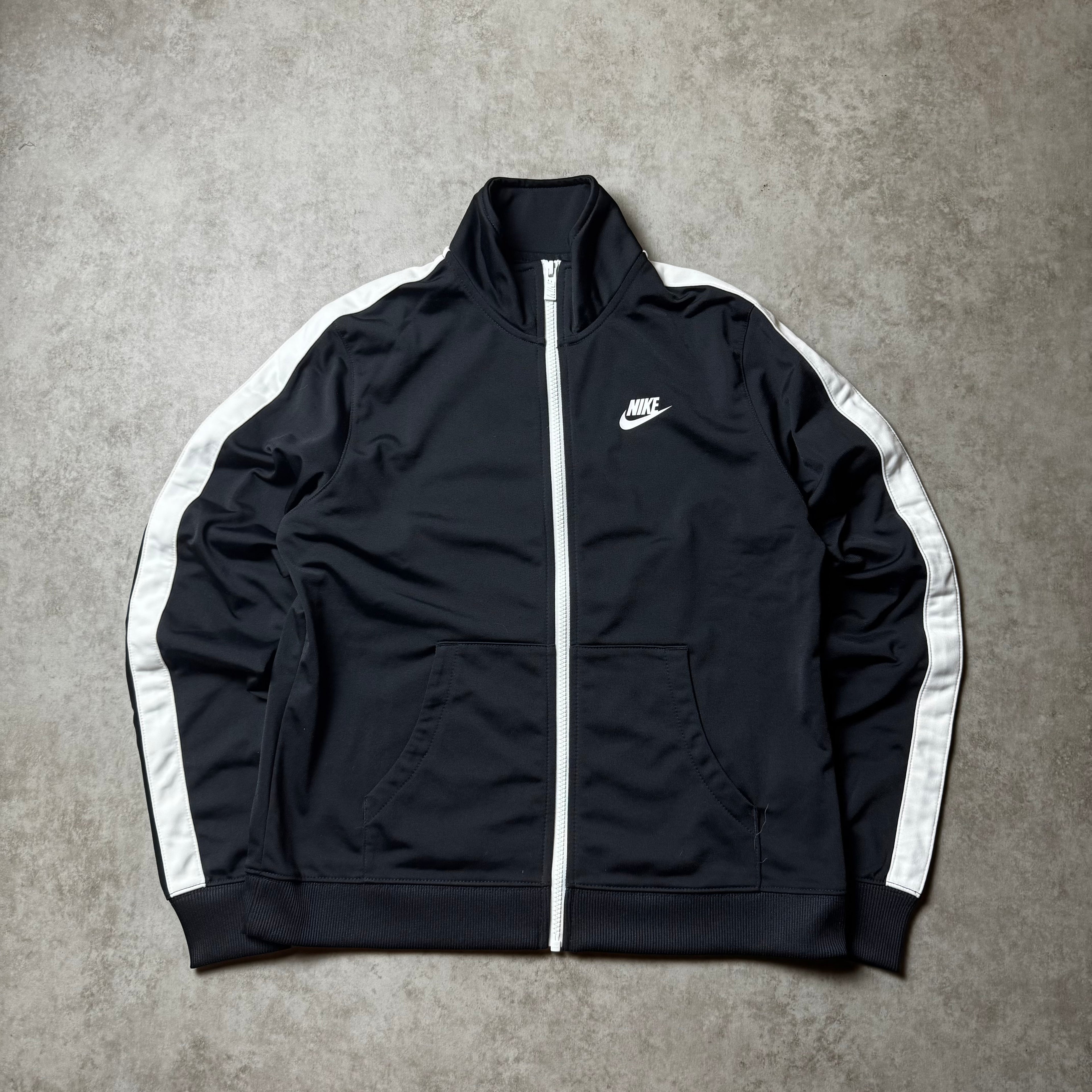 Black Nike Zip Up Hoodie - M