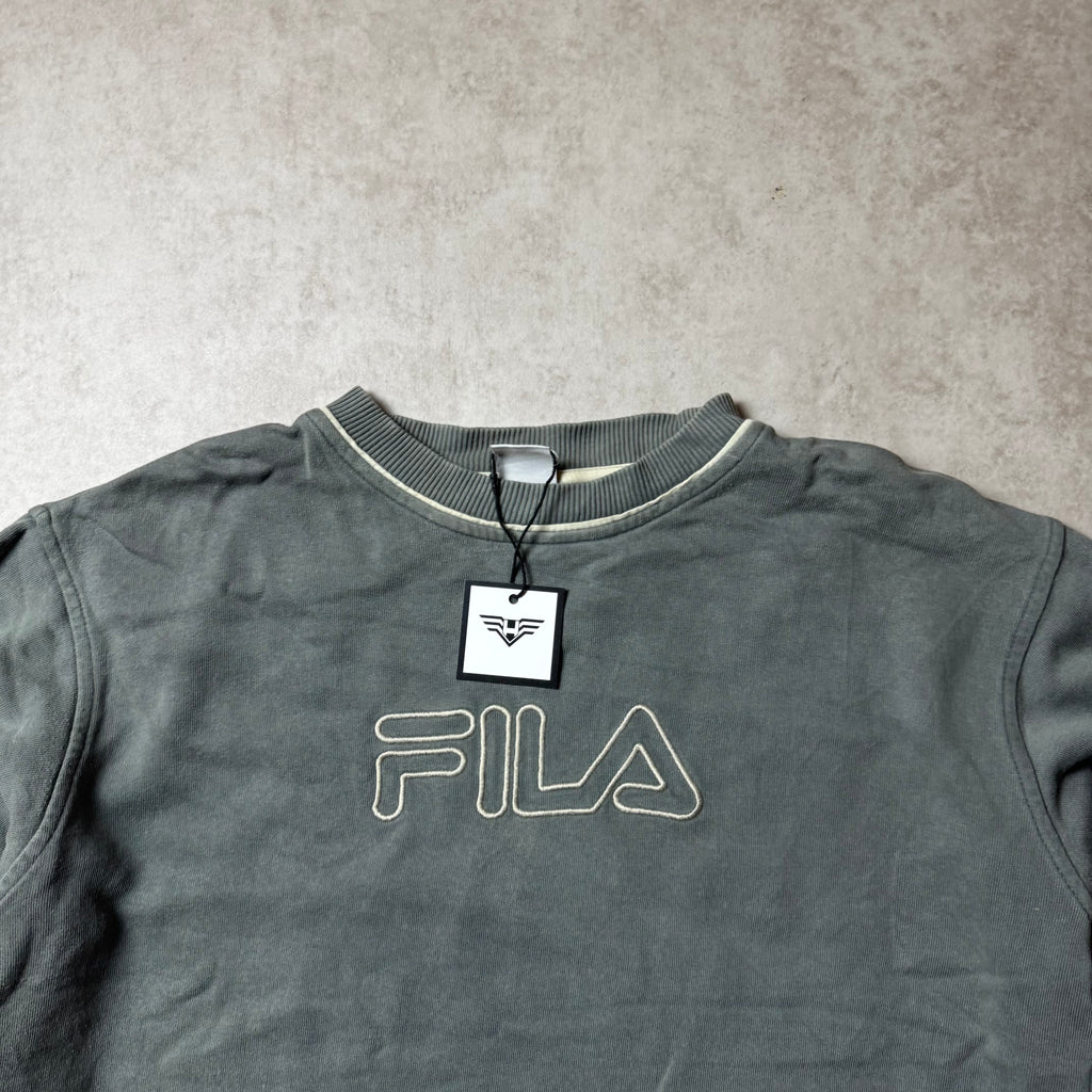 Gray Fila Sweatshirt - XXS