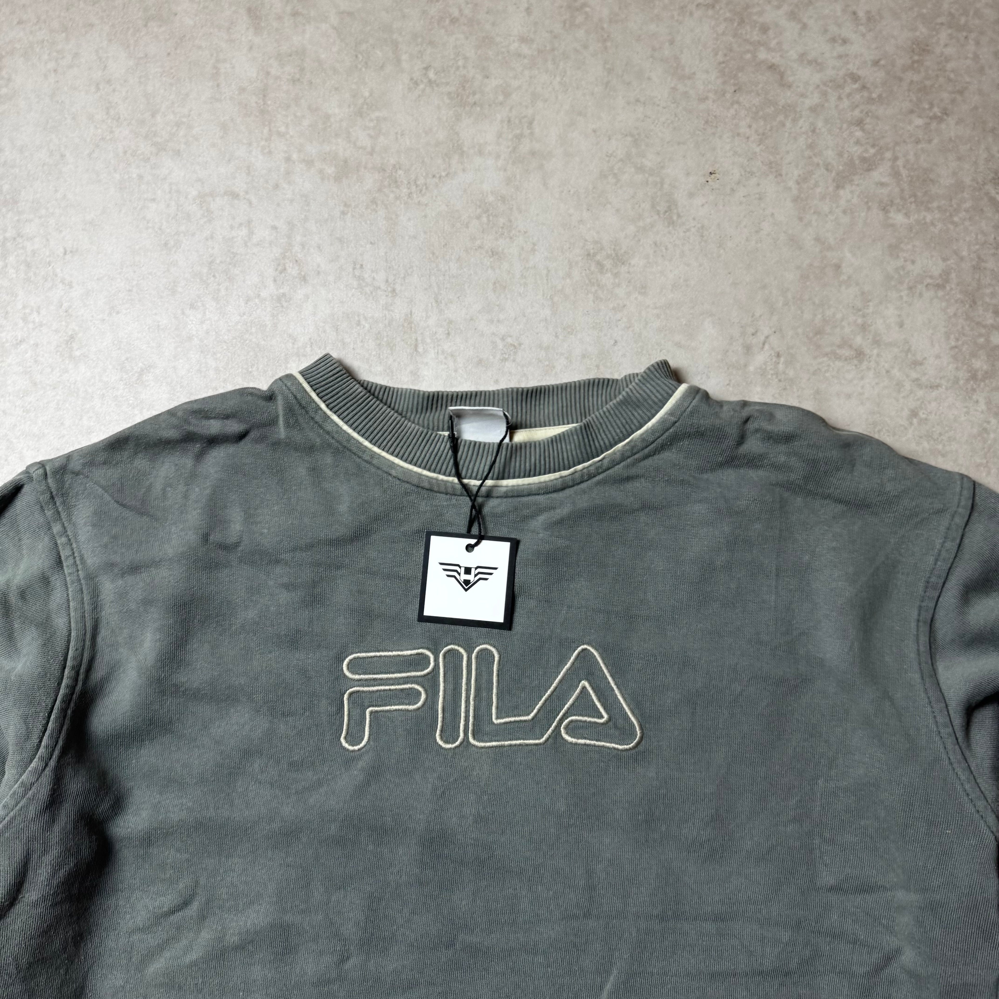 Gray Fila Sweatshirt - XXS
