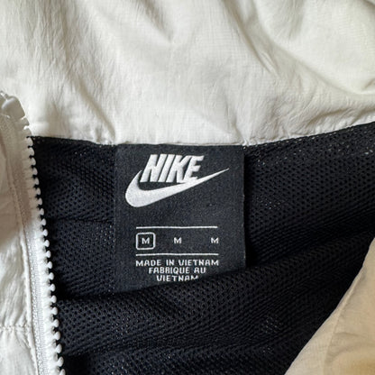 Black and White Nike Windbreaker - M