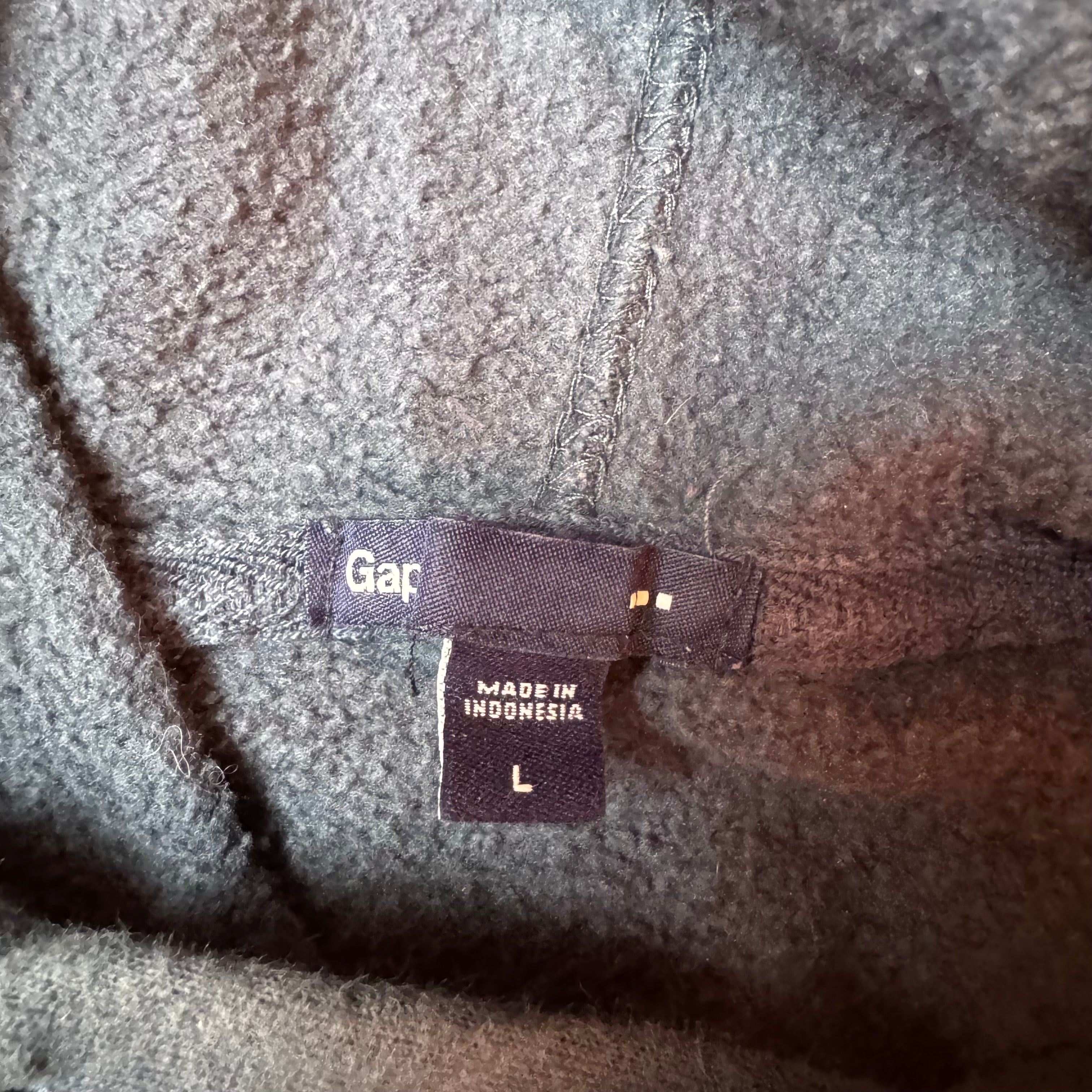 Dark Blue GAP Hoodie - L