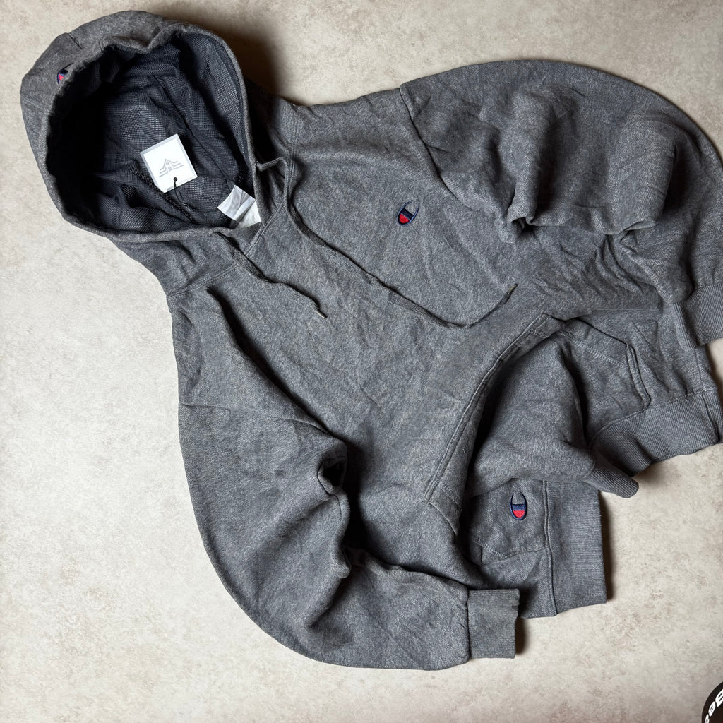 Gray Champion Hoodie - Size L