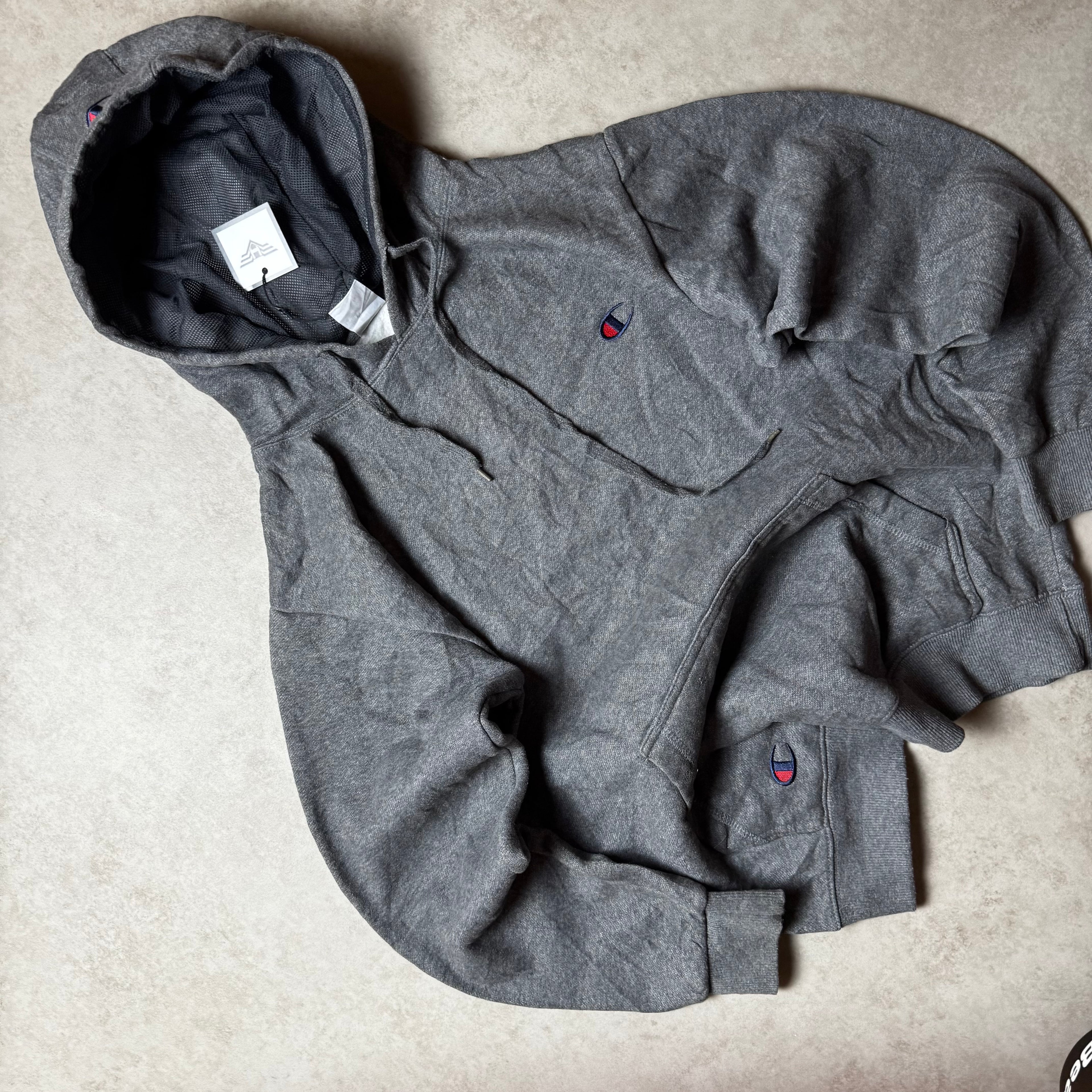 Gray Champion Hoodie - Size L