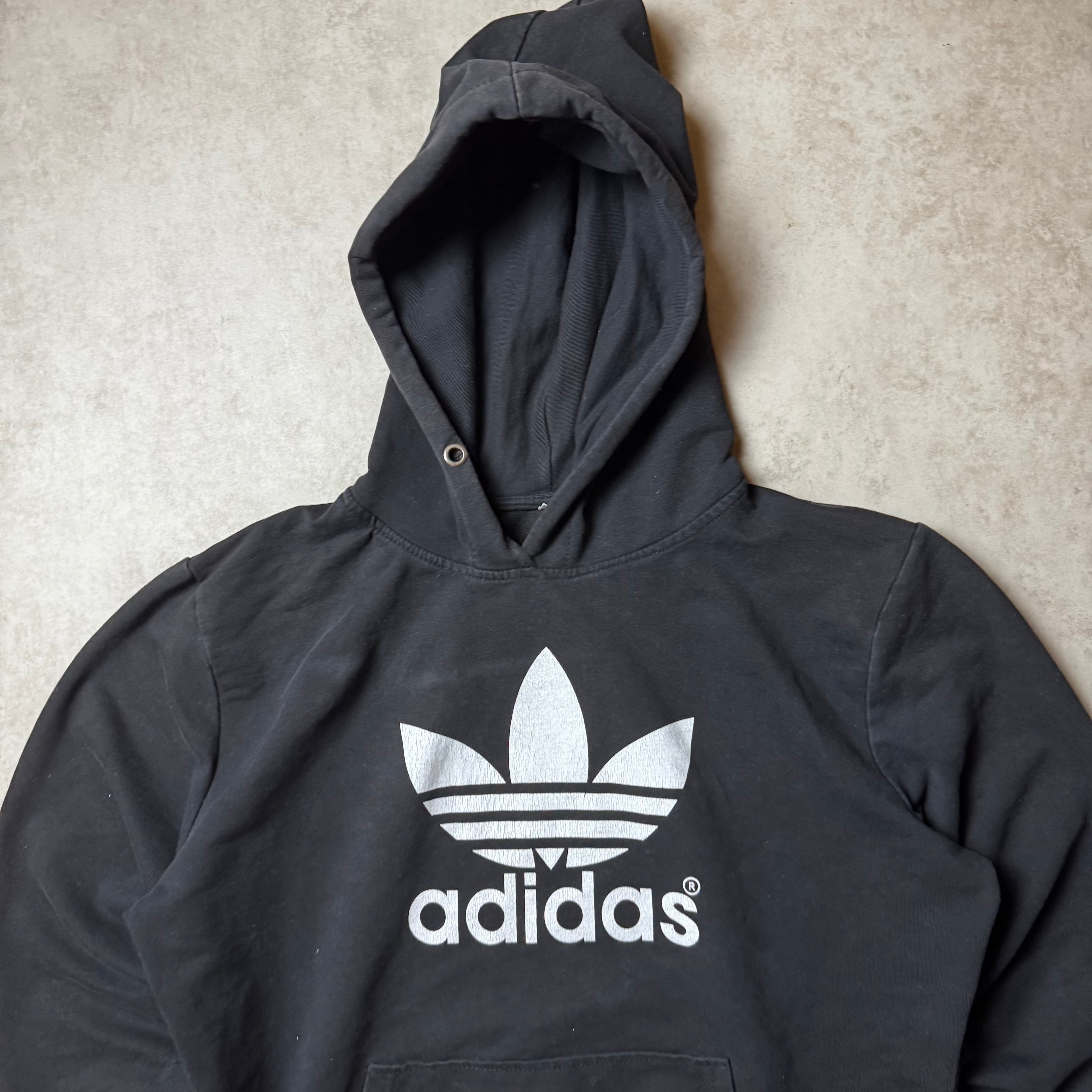Black Adidas Hoodie - M