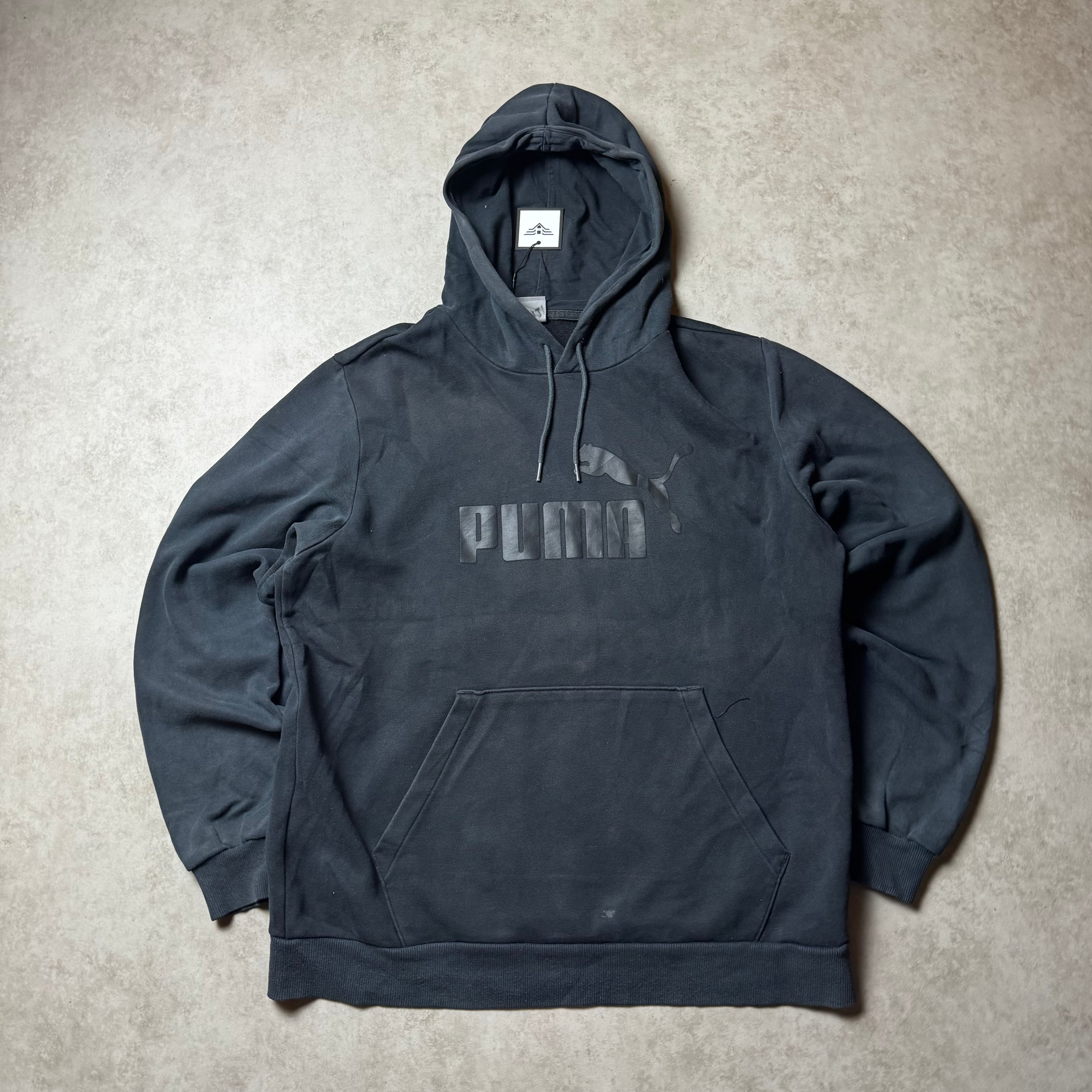 Black Puma Hoodie - L