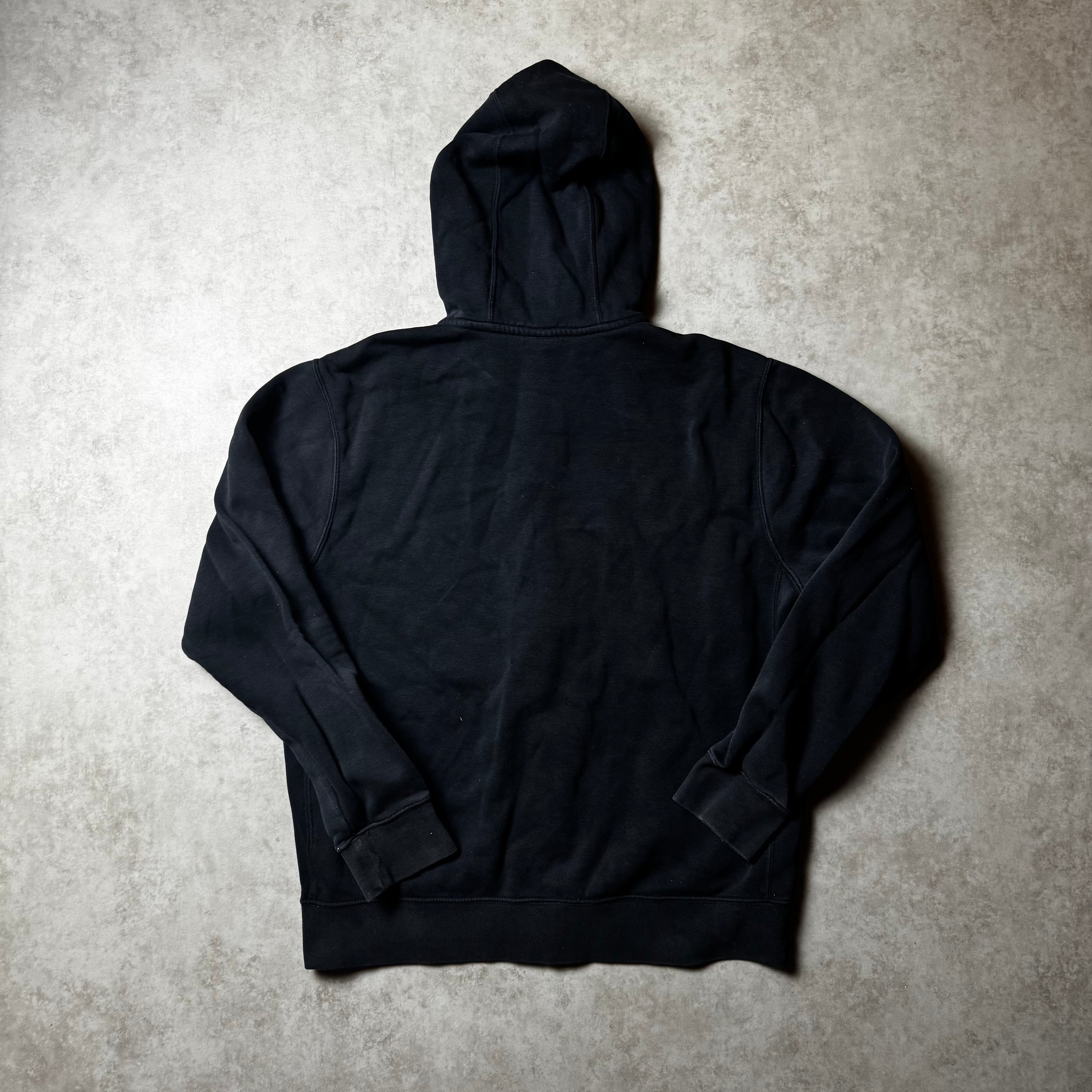 Black Nike Zip Up Hoodie - M