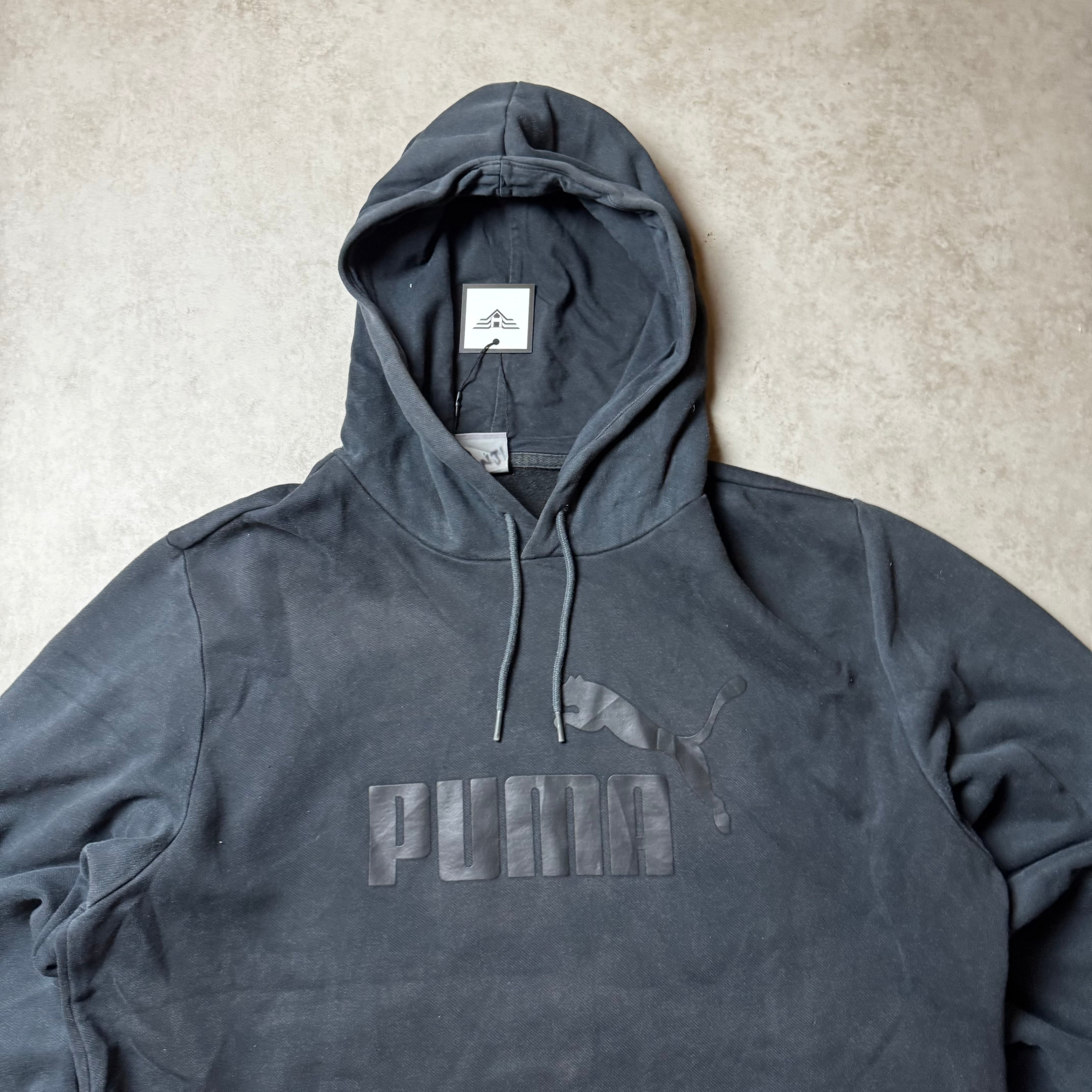 Black Puma Hoodie - L