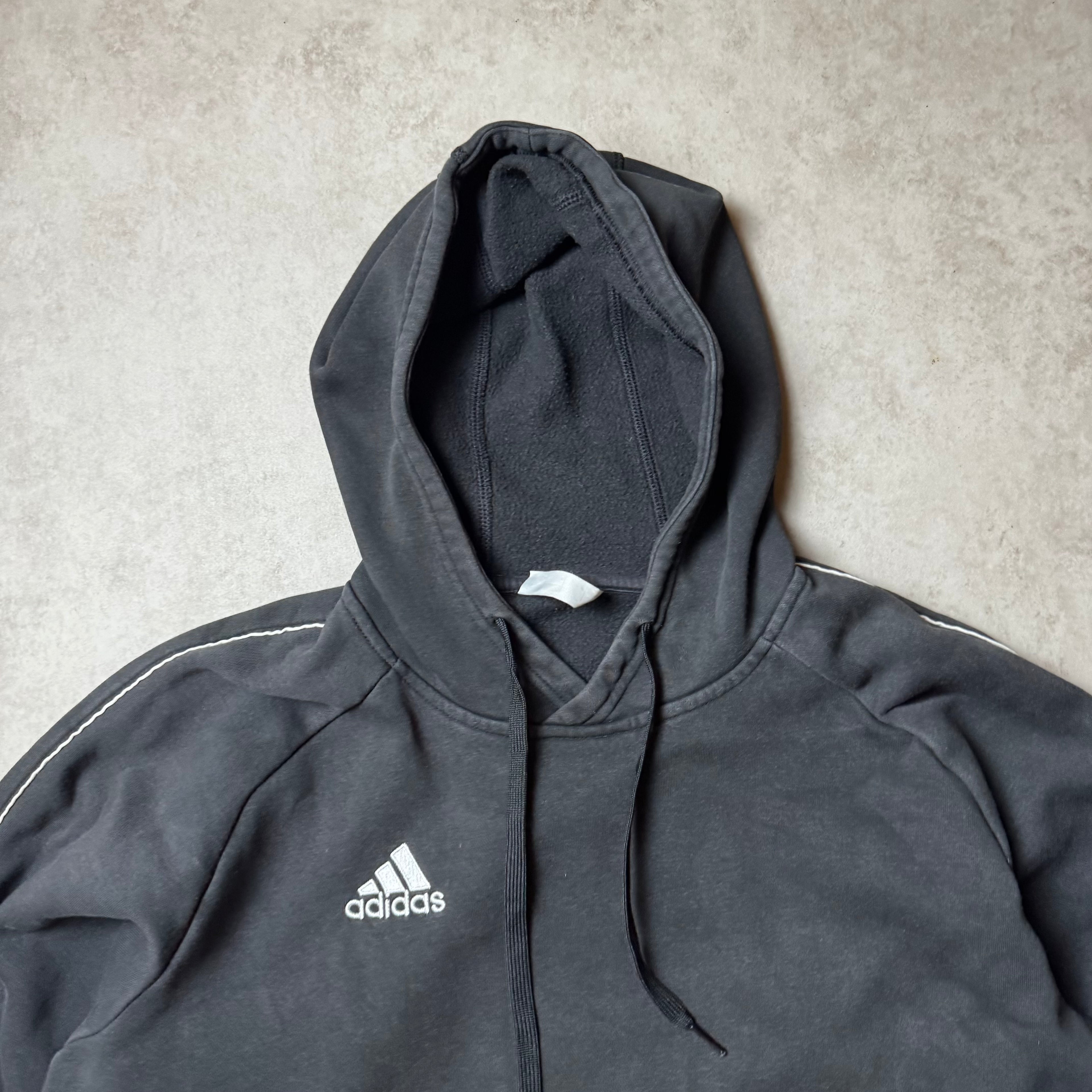 Black Adidas Hoodie - L