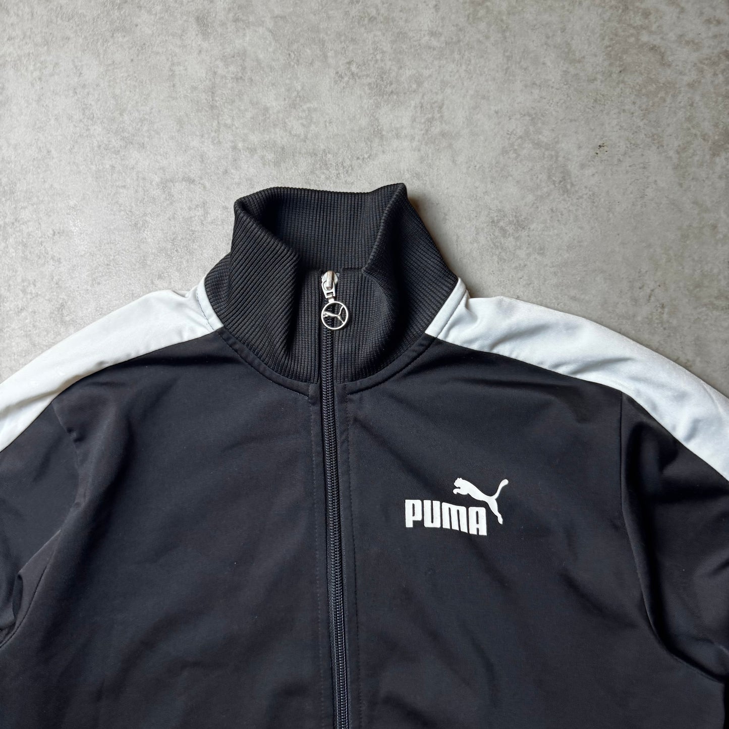 Black Puma Zip Up Hoodie - XS