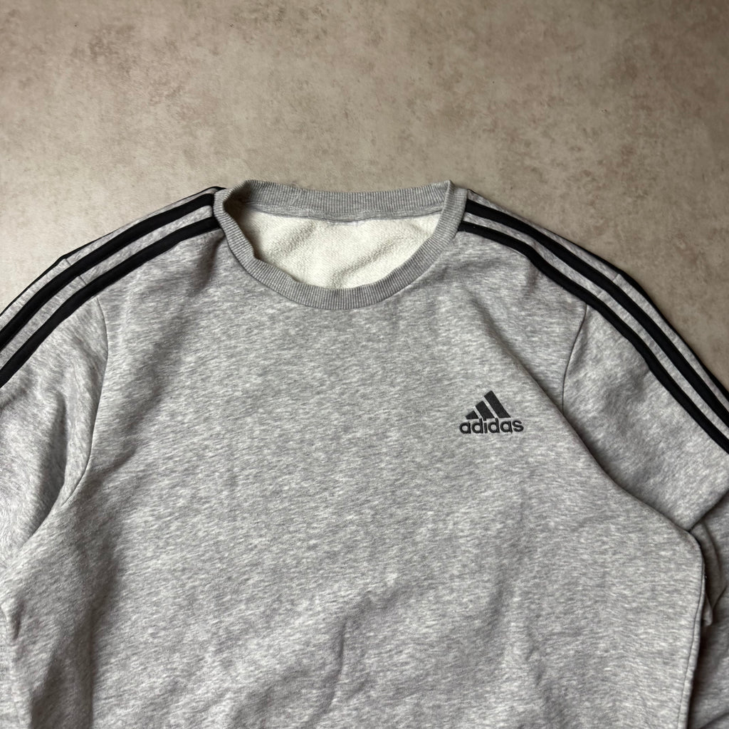 Gray Adidas Sweatshirt - M