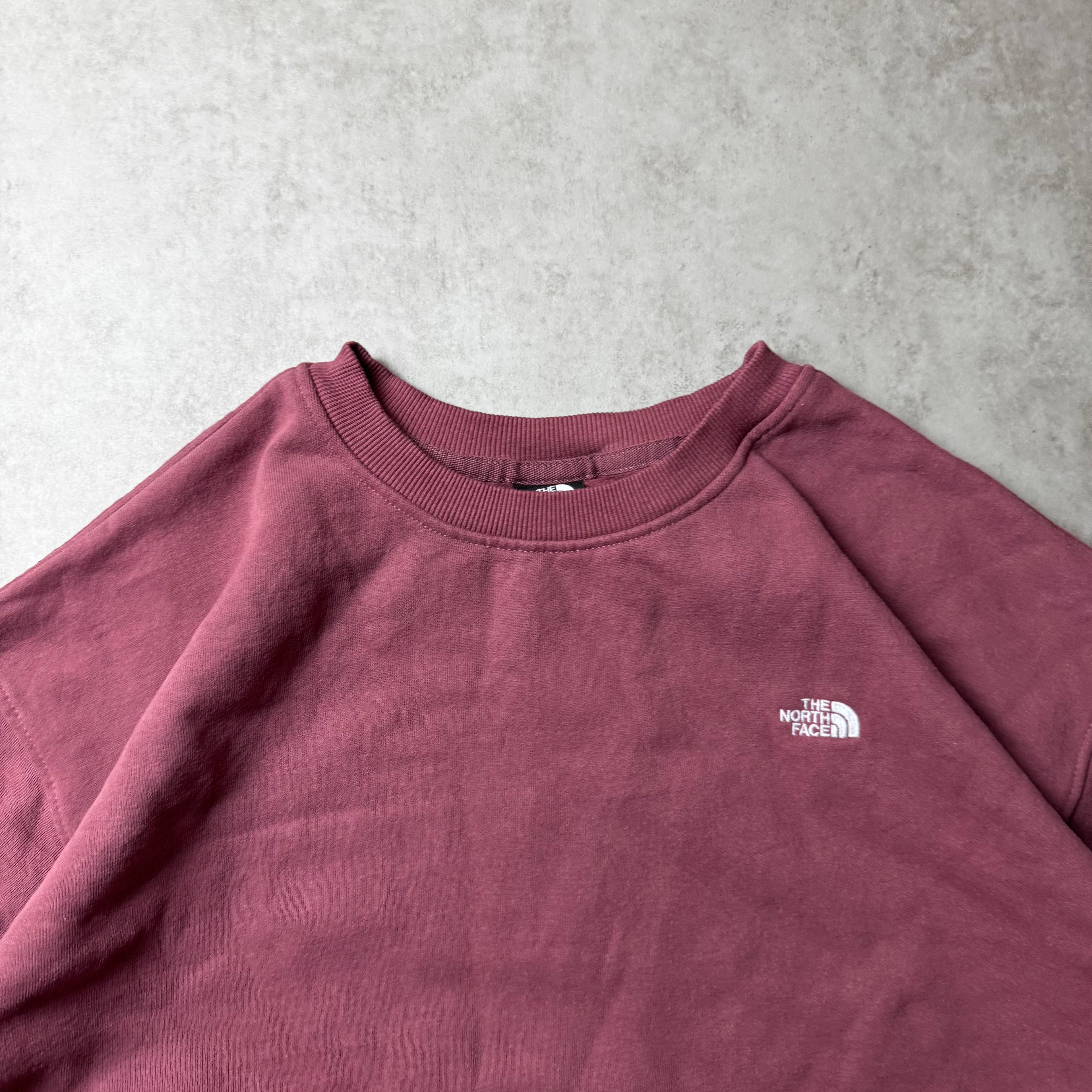 Pink North Face Sweatshirt - Size M WMNS