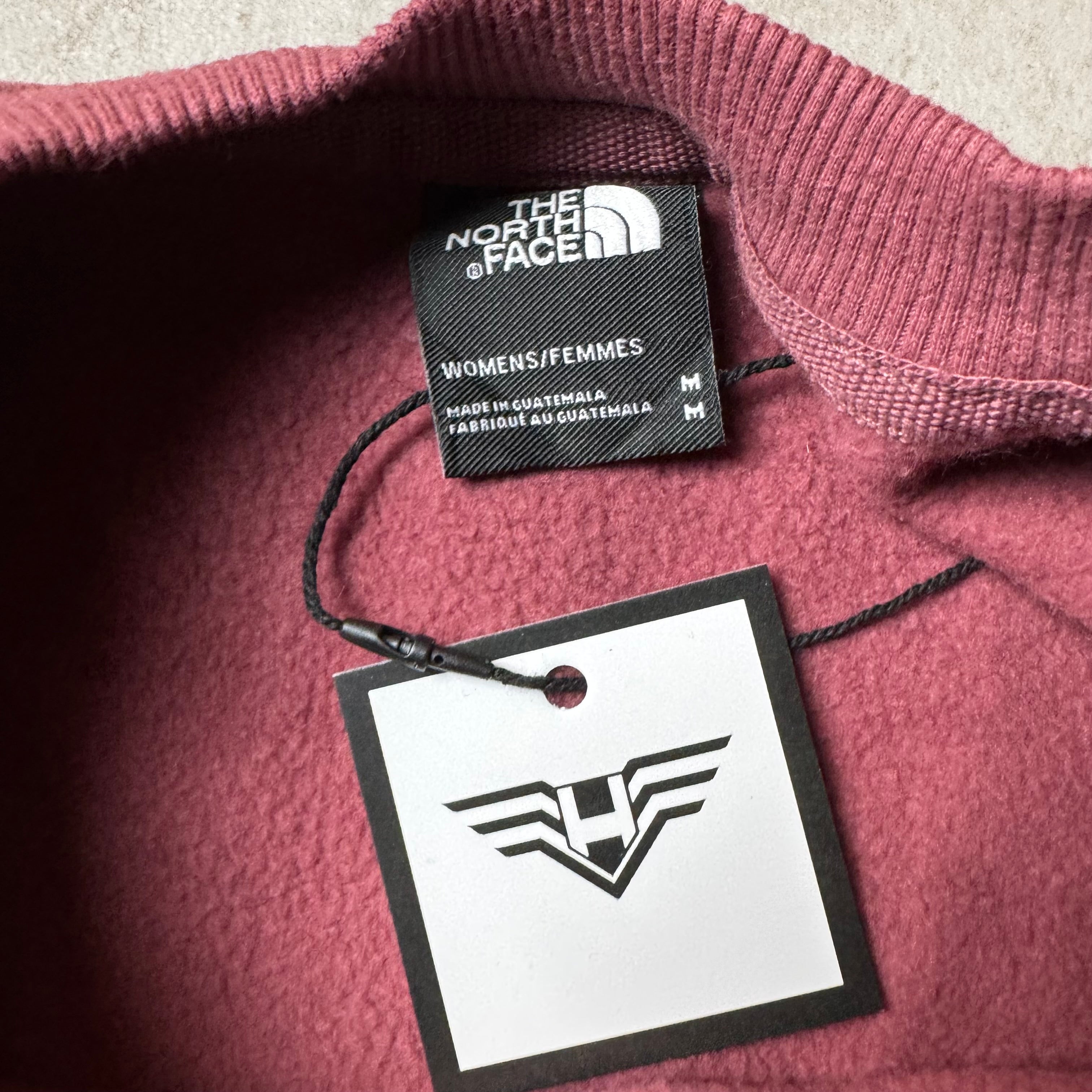 Pink North Face Sweatshirt - Size M WMNS