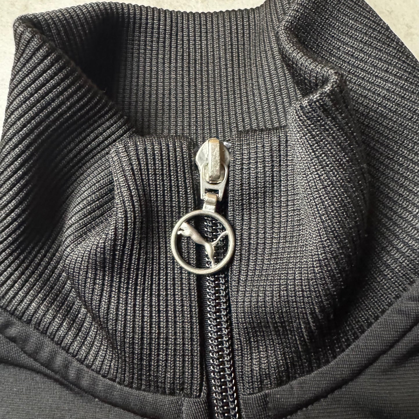 Black Puma Zip Up Hoodie - XS