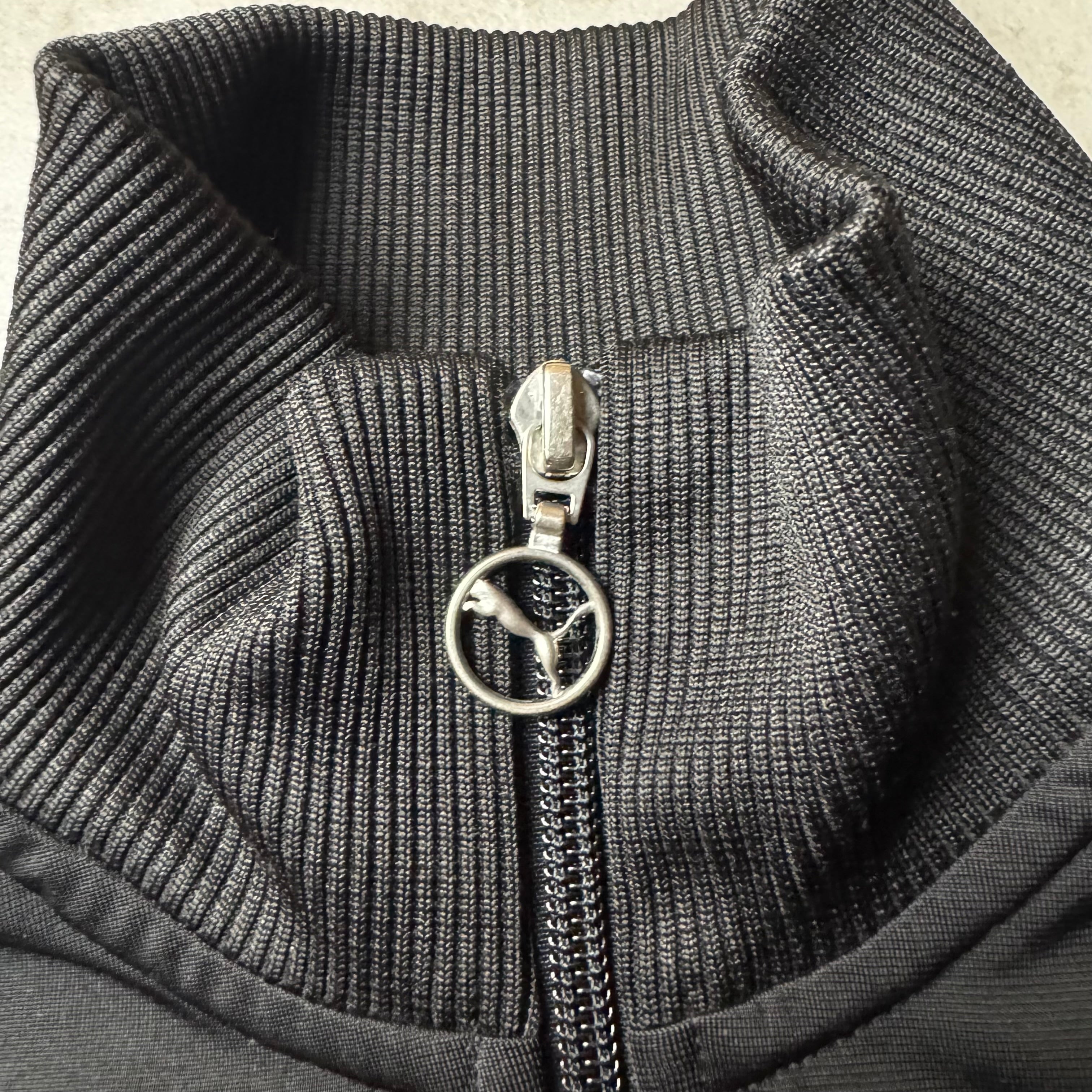 Black Puma Zip Up Hoodie - XS