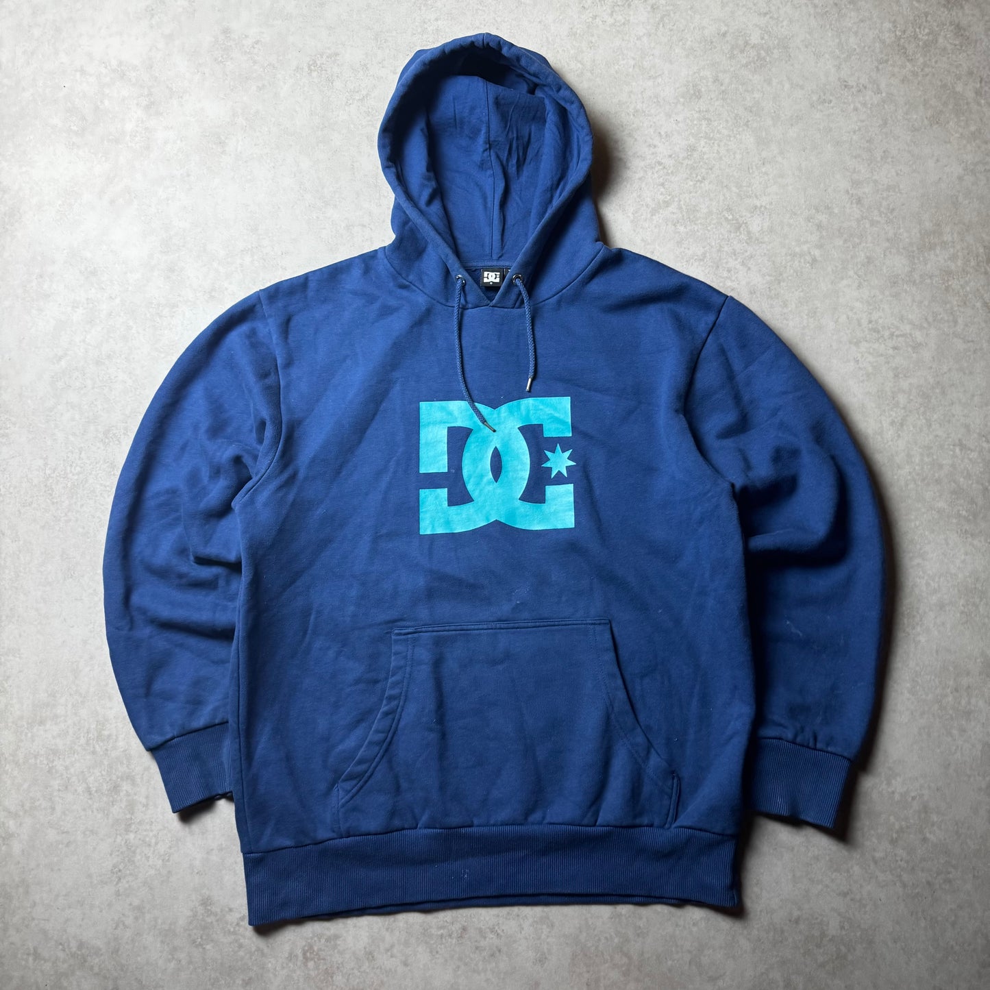 Blue DC Shoes Vintage Hoodie - M