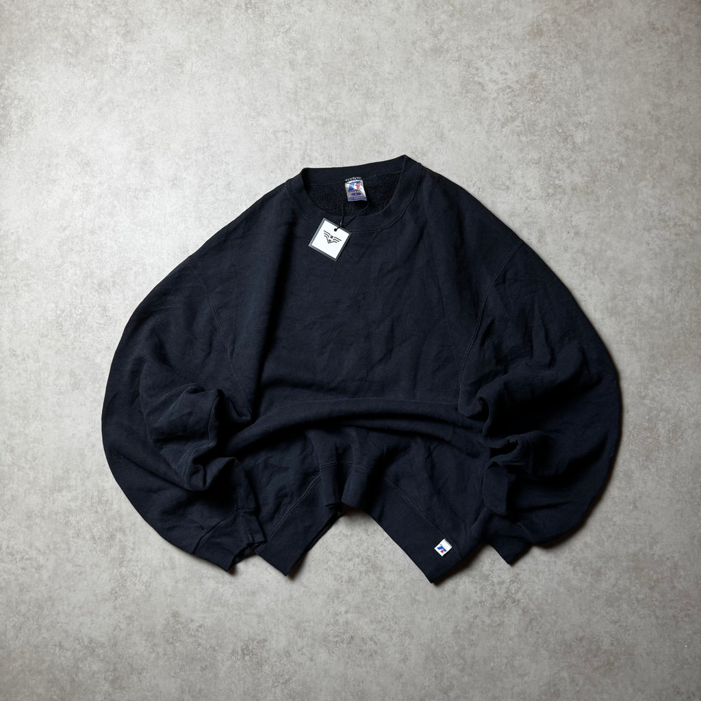 Black Russell Athletic Sweatshirt - Size L