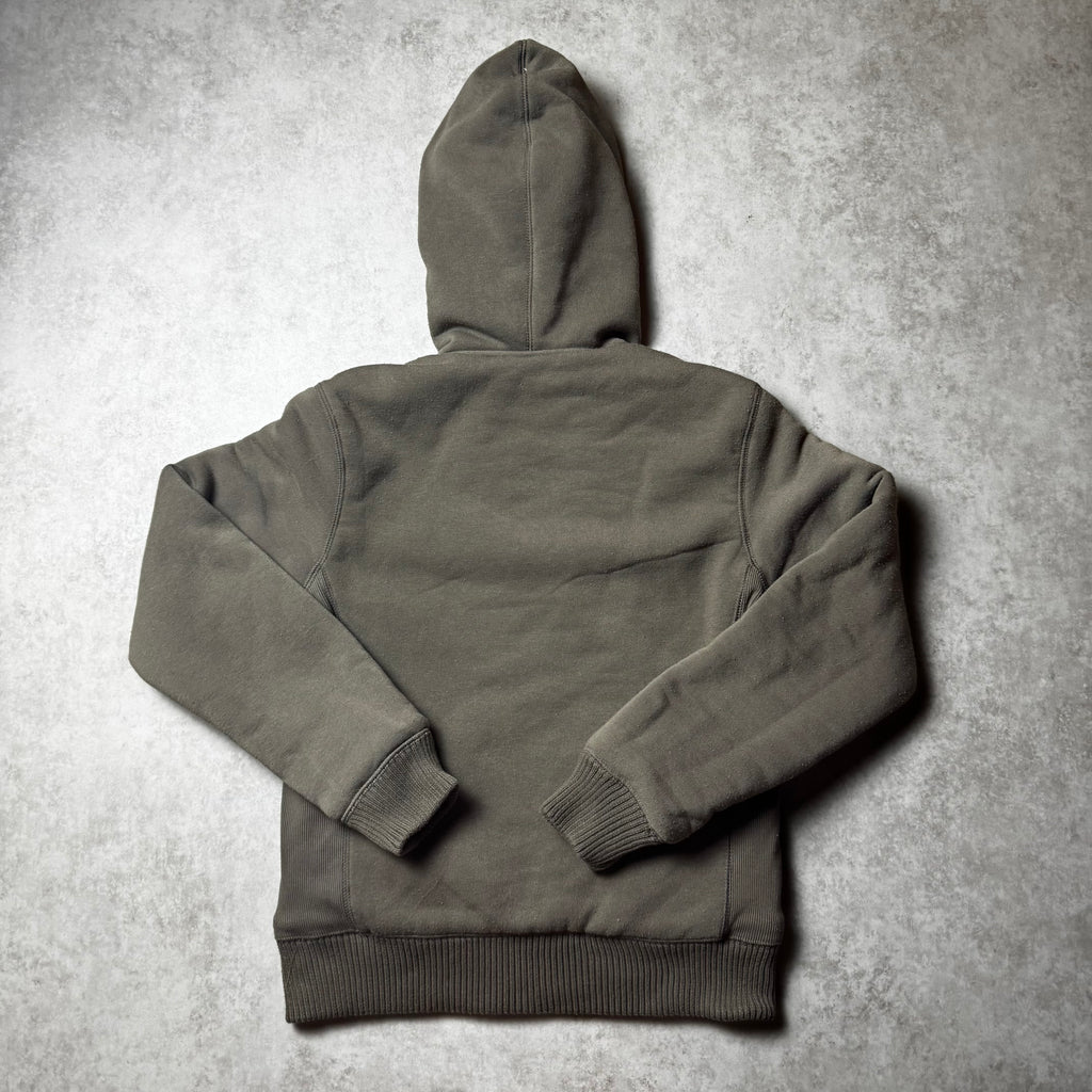 Brown Sogoss Zip Up Hoodie - M