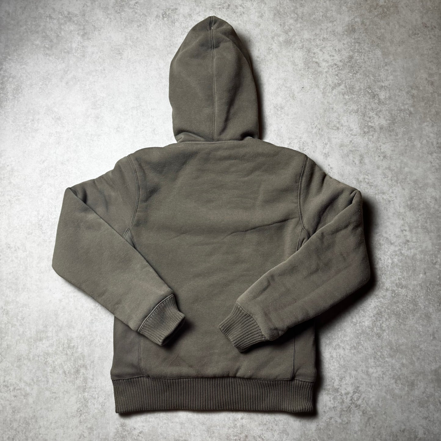 Brown Sogoss Zip Up Hoodie - M