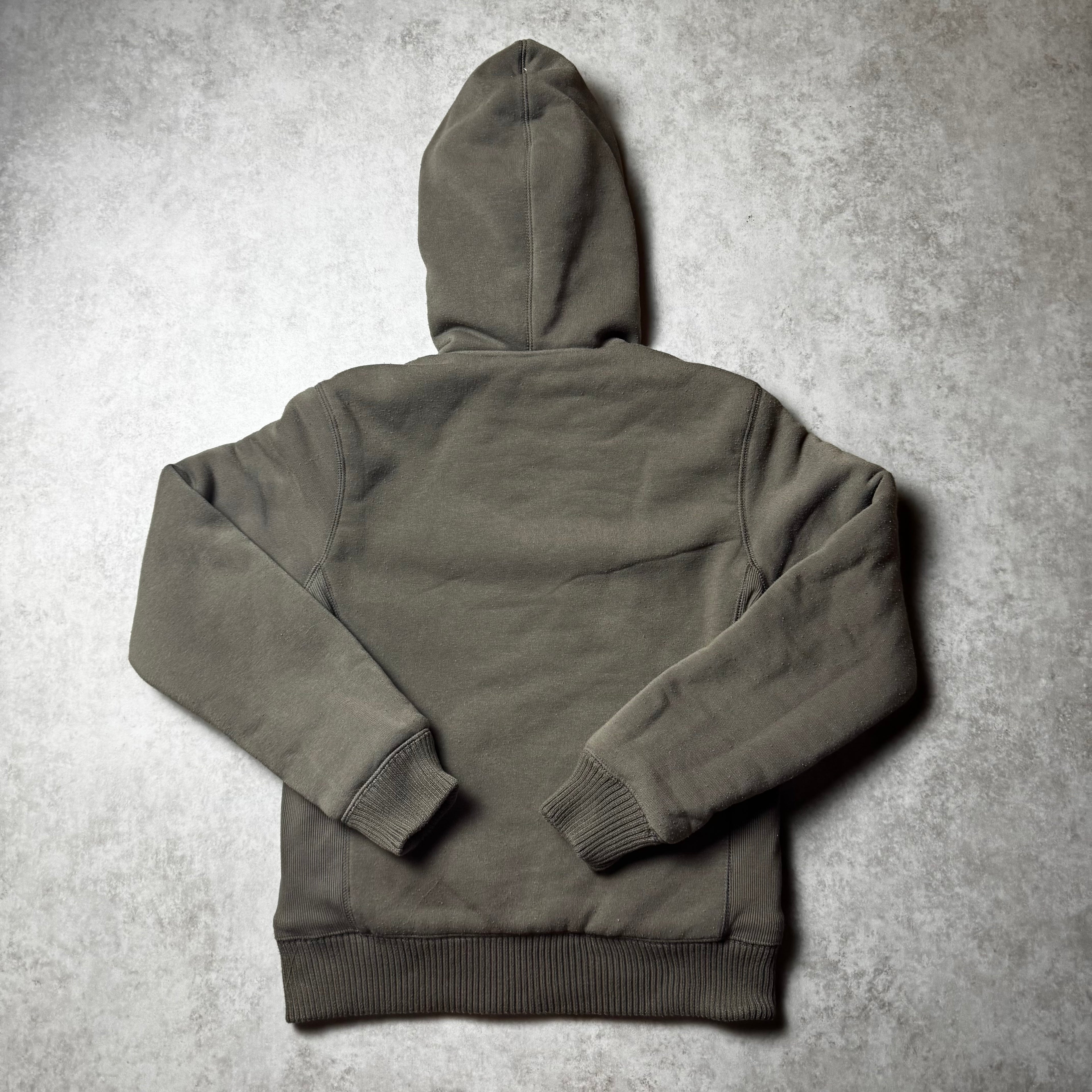 Brown Sogoss Zip Up Hoodie - M