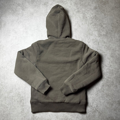 Brown Sogoss Zip Up Hoodie - M