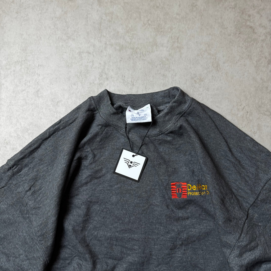 Dark Gray Champion Sweatshirt - Size L