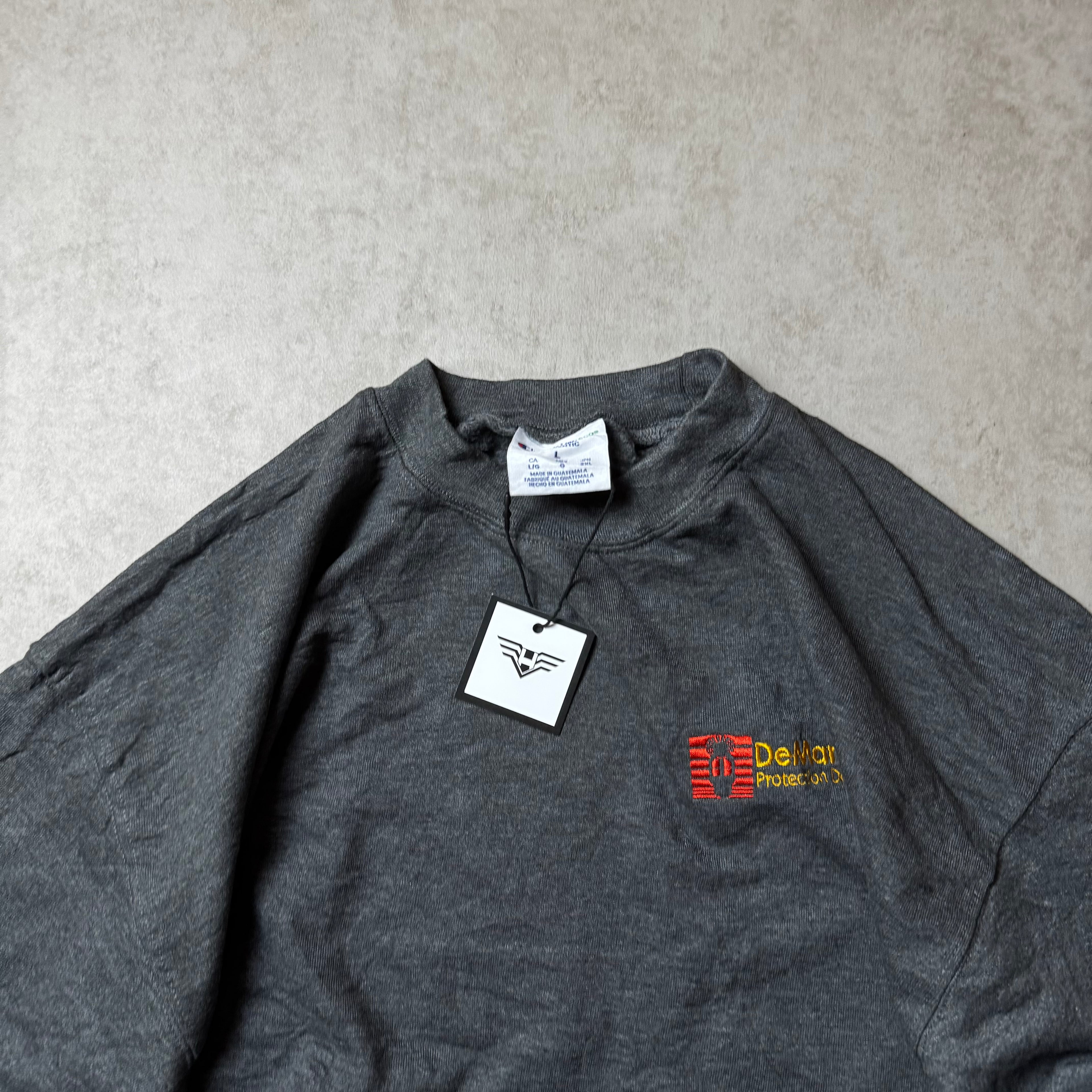 Dark Gray Champion Sweatshirt - Size L
