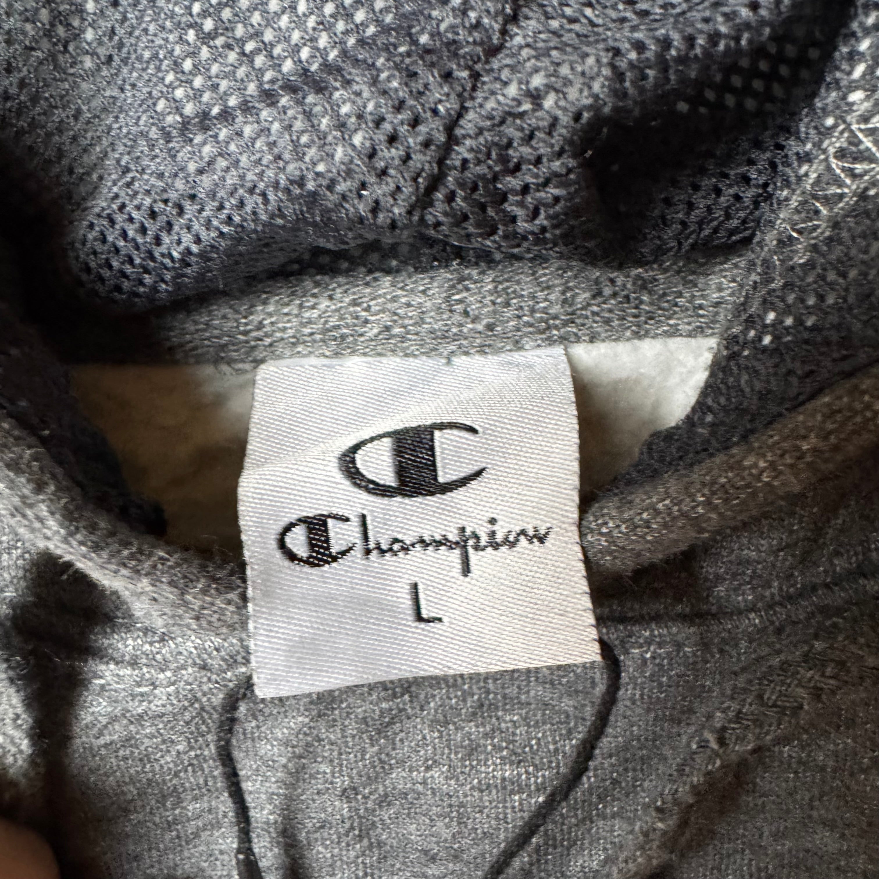 Gray Champion Hoodie - Size L