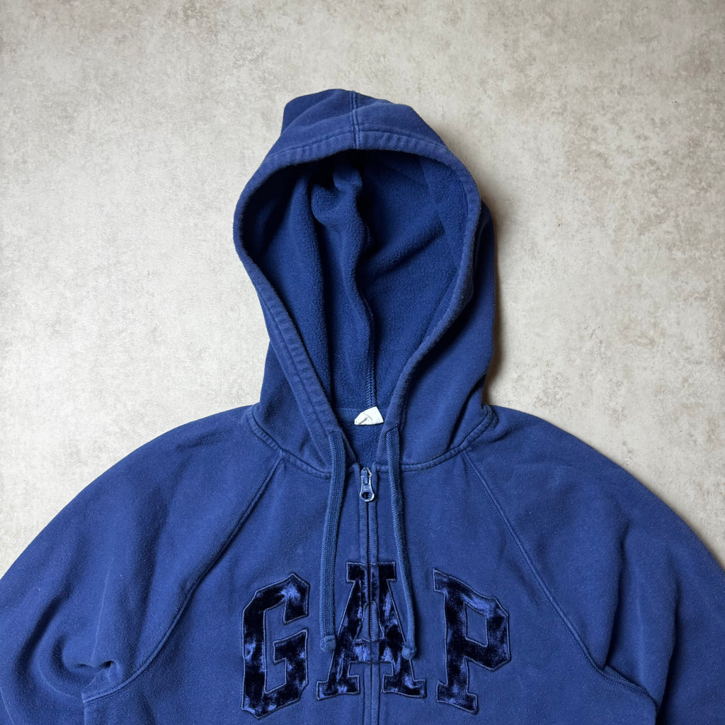 Navy GAP Zip Up Hoodie - S