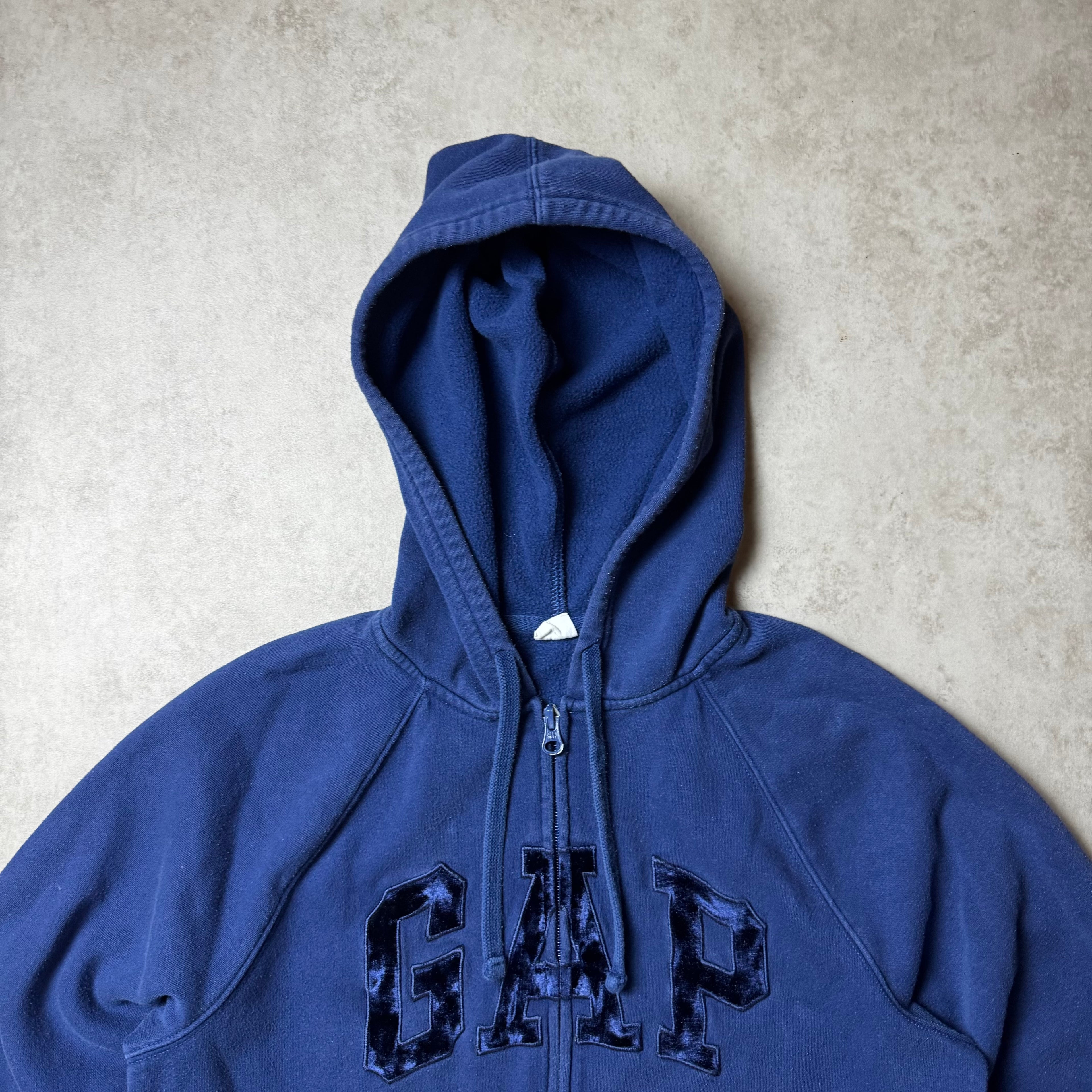 Navy GAP Zip Up Hoodie - S