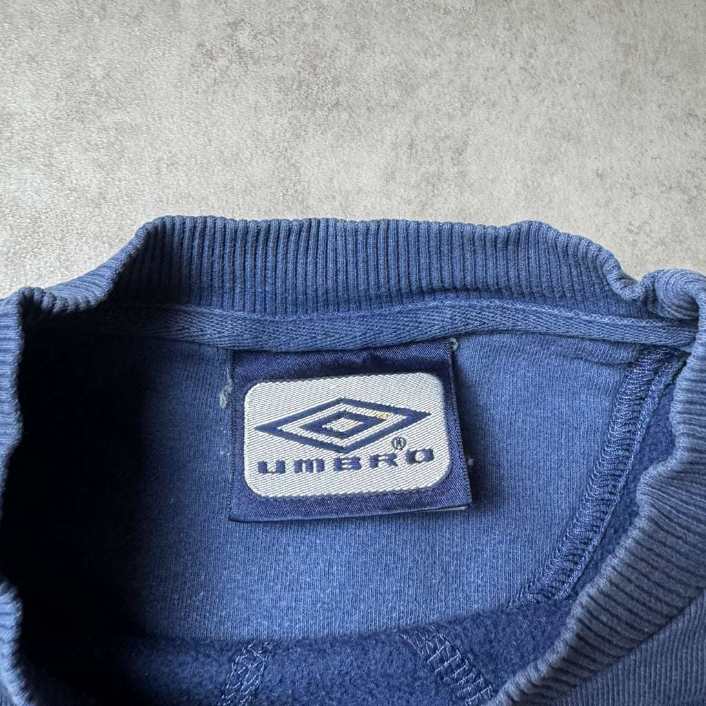 Navy Umbro Vintage Sweatshirt - L