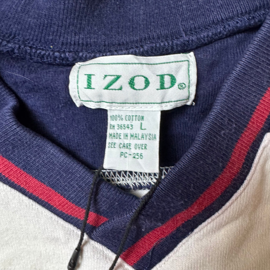 White IZOD Sweatshirt - Size L